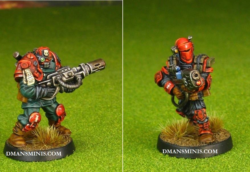Converted Inquisitor Henchmen Warrior Acolytes