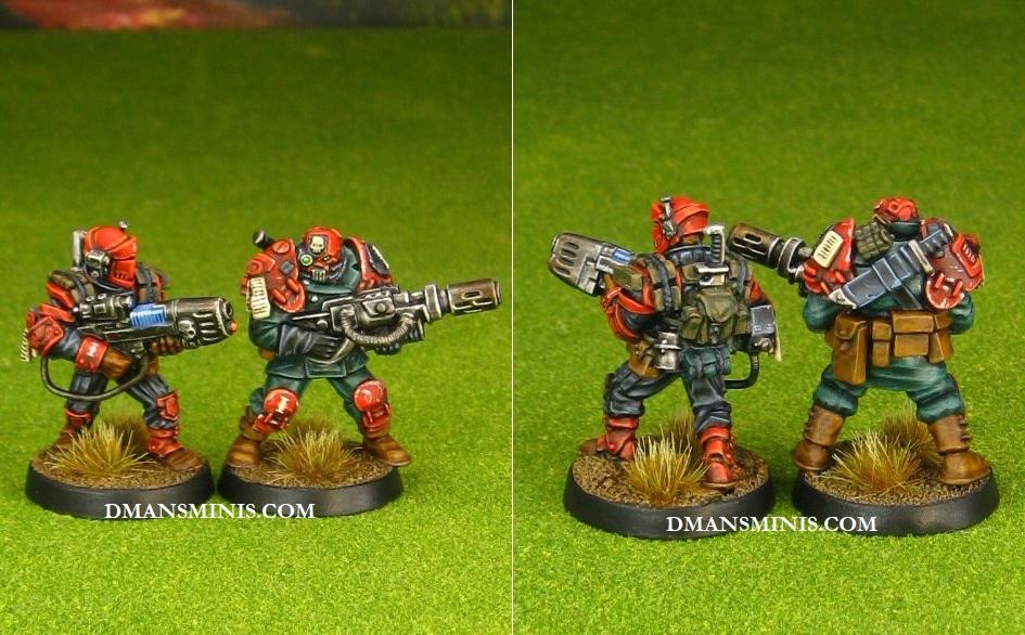 Converted Inquisitor Henchmen Warrior Acolytes