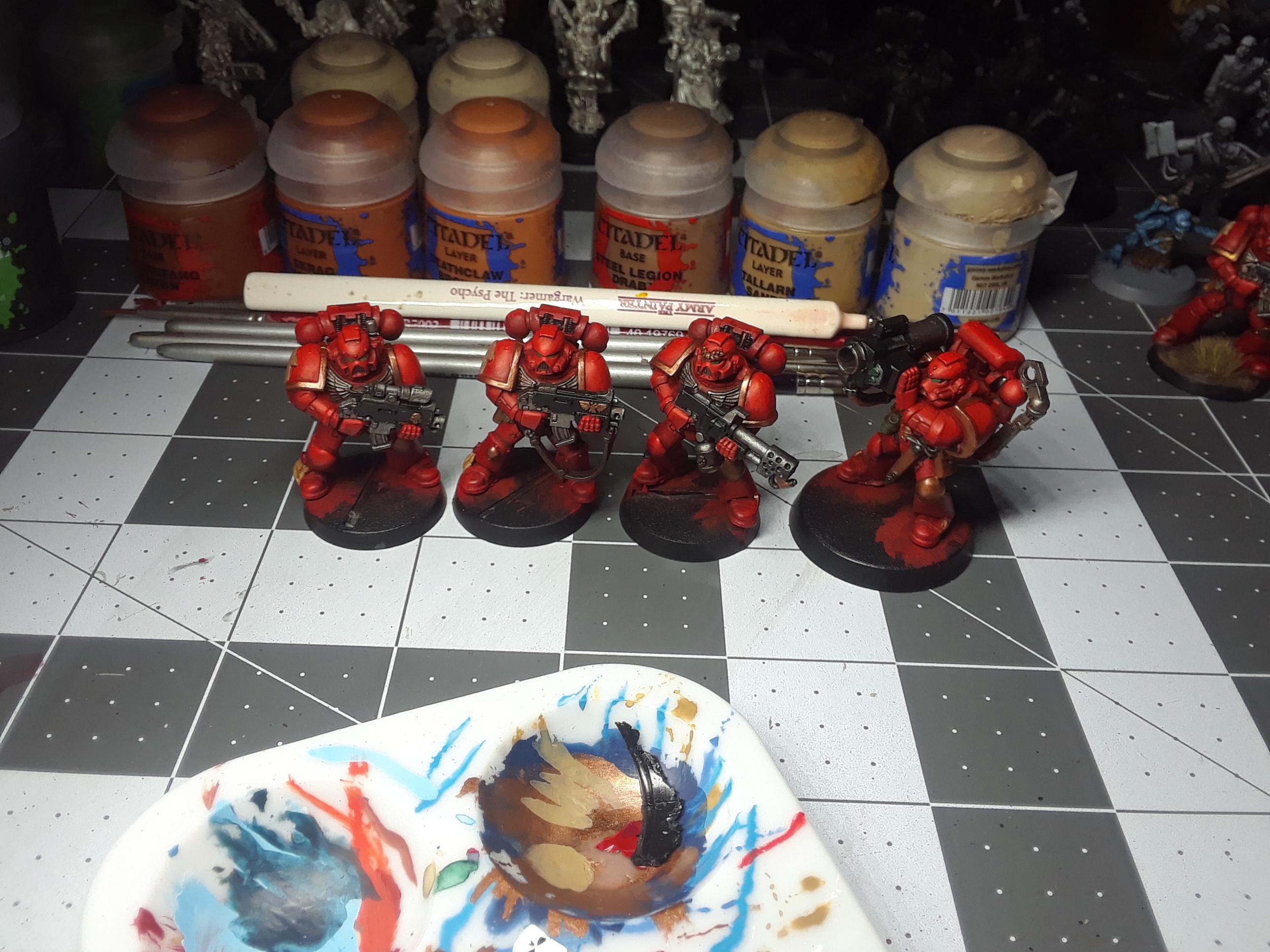Inquisition, Red Hunters, Warhammer 40,000, Work In Progress