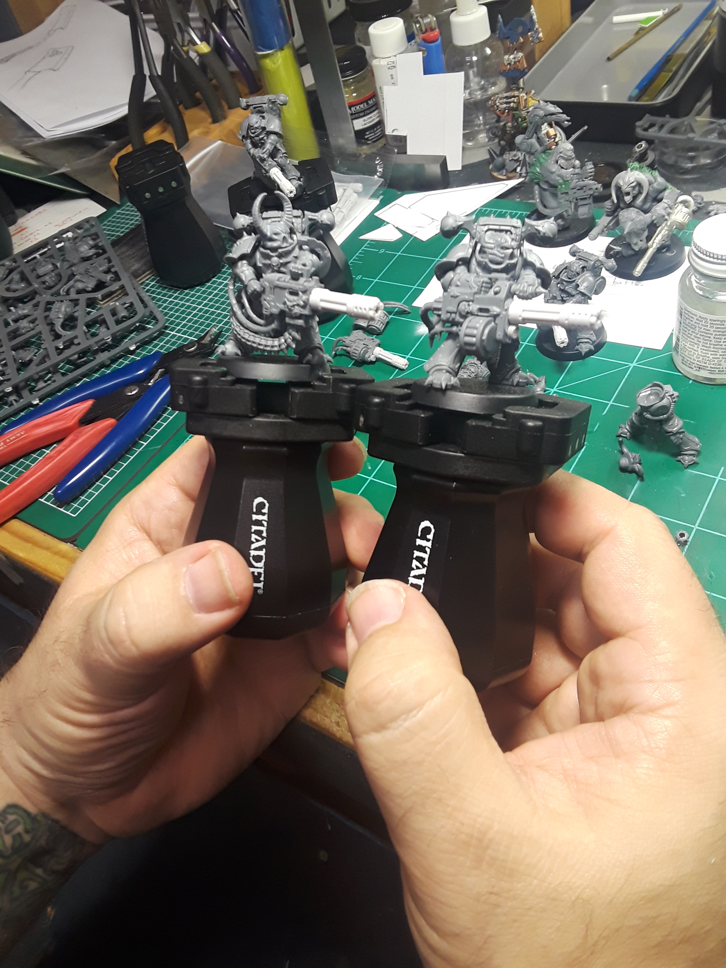 autocannon and finished bolter