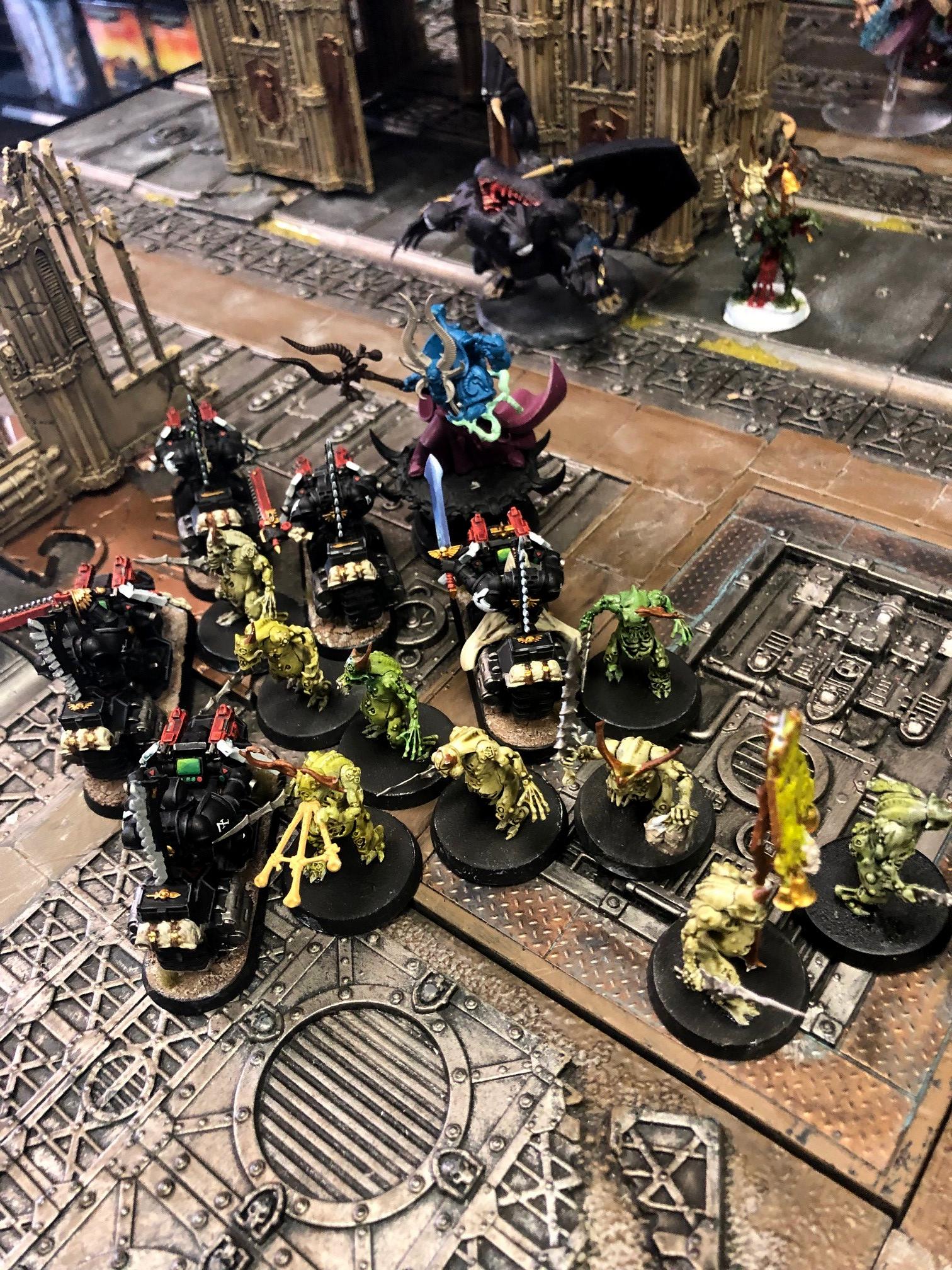 Dark Angels vs Chaos Daemons 3