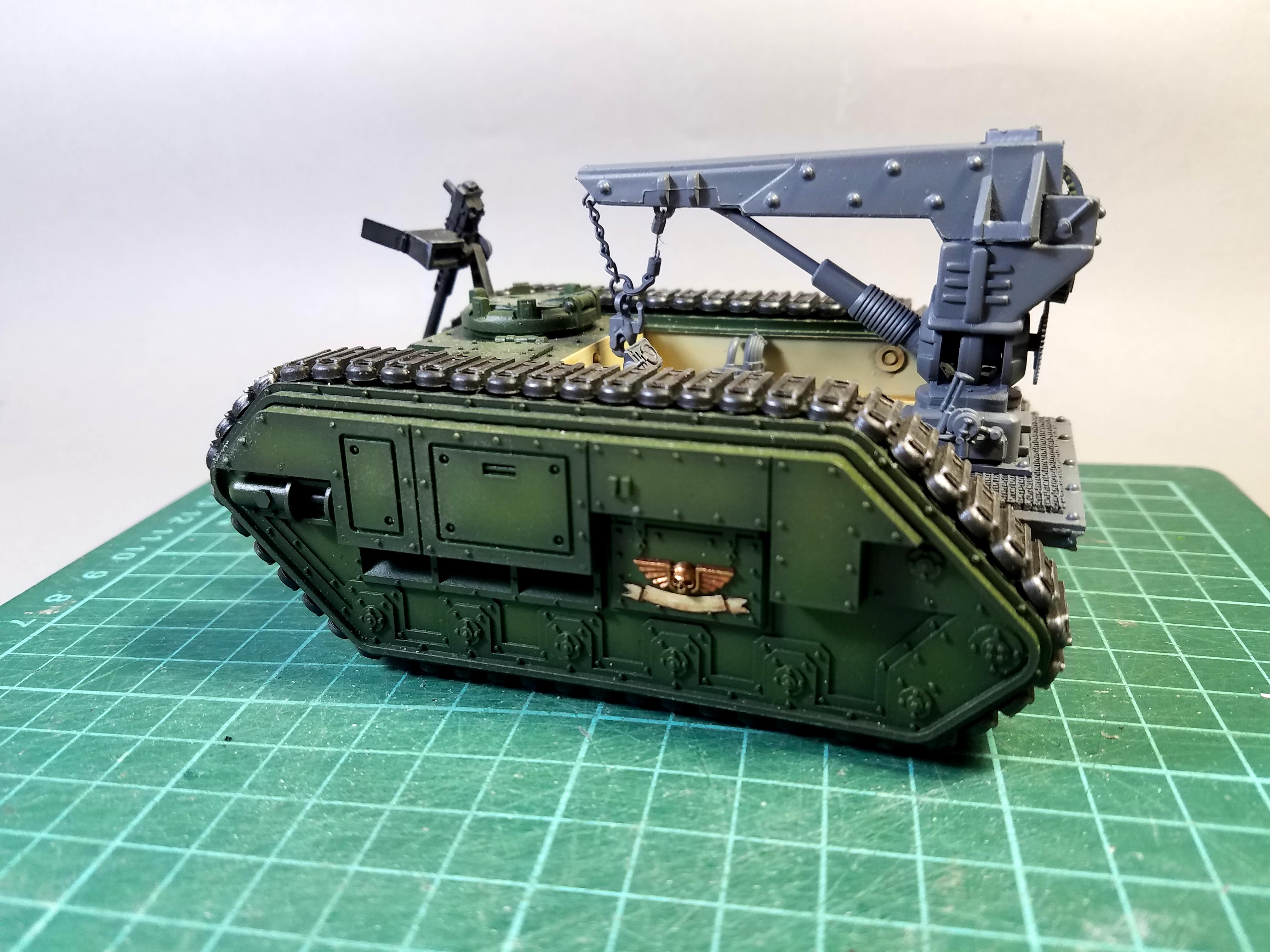 Astra Militarum, Conversion, Imperial Guard, Scratch Build, Trojan Support Vehicle