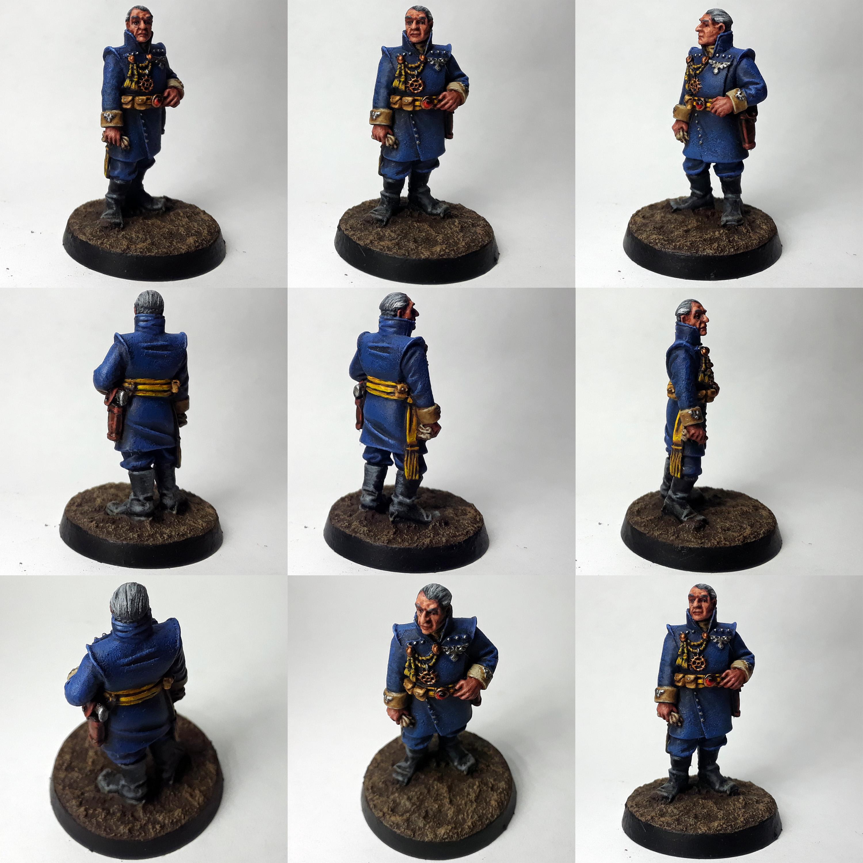 Admiral, Imperial Navy, Inquisition, Officer Of The Fleet, Warhammer 40,000