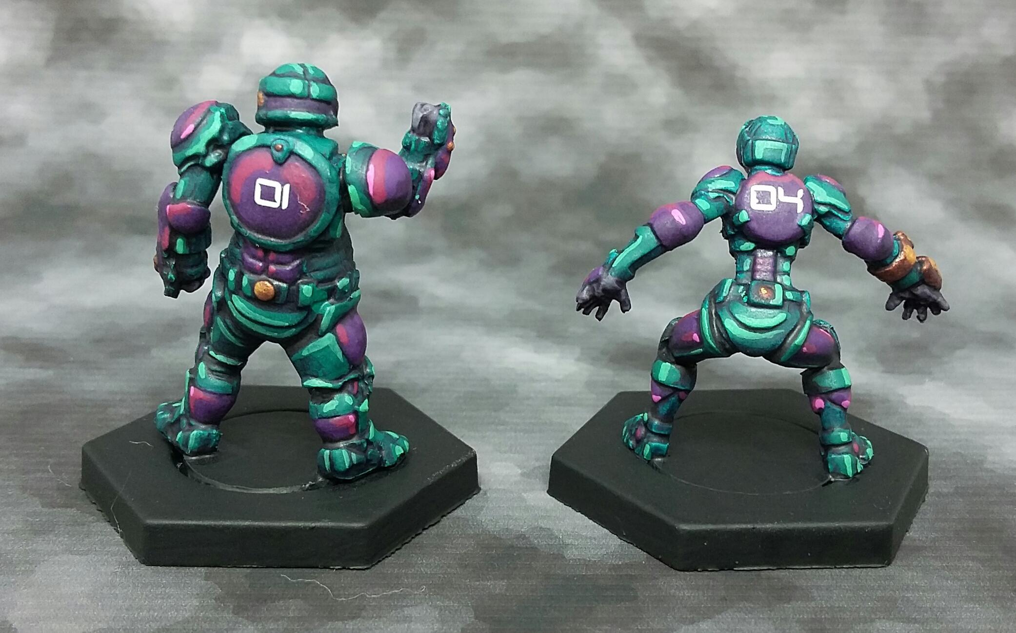 Dreadball, Mantic, Dreadball players