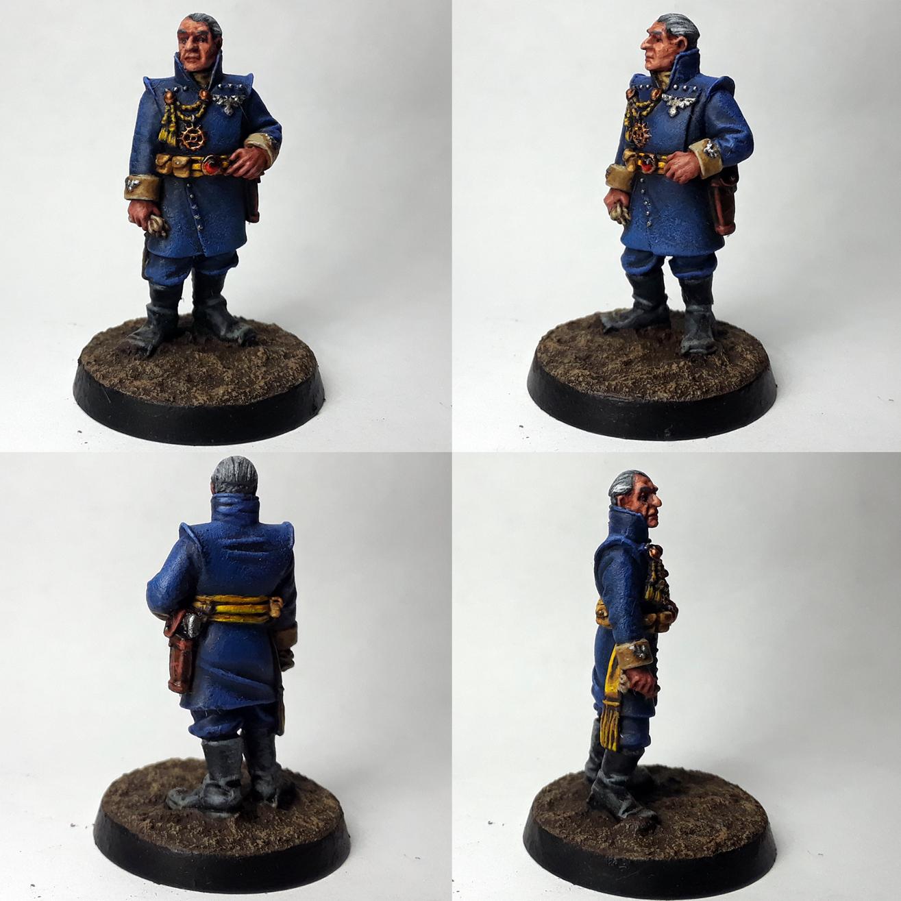Admiral, Imperial Navy, Inquisition, Officer Of The Fleet, Warhammer 40,000