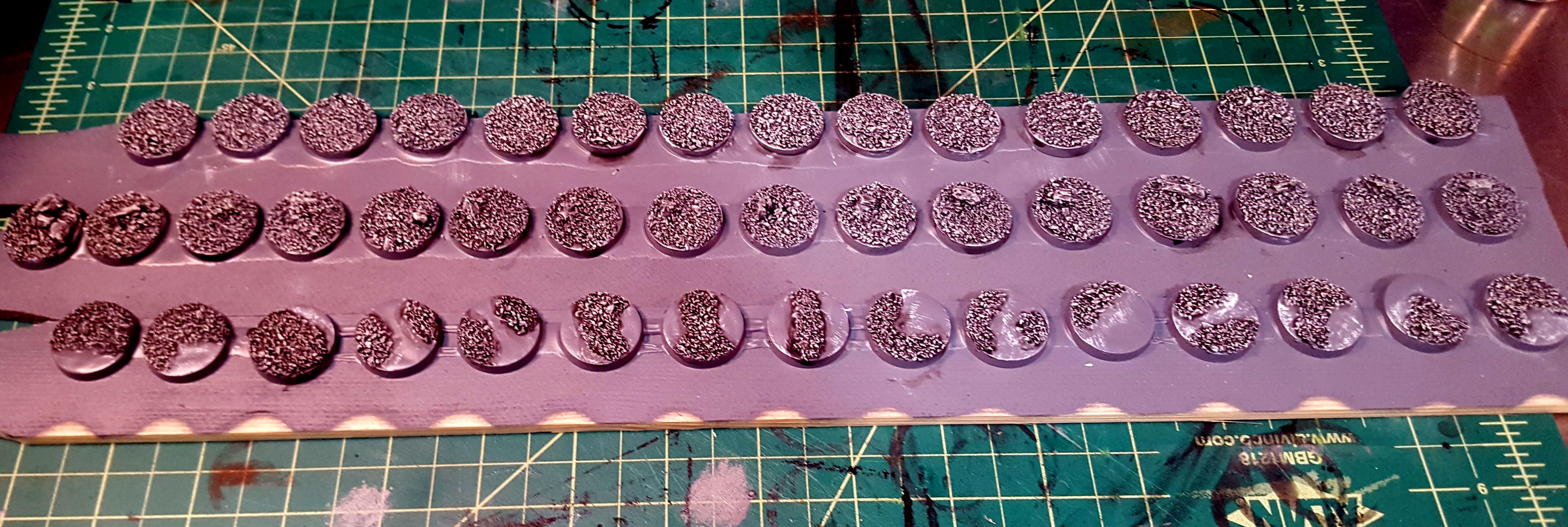 Bases washed with Nuln Oil