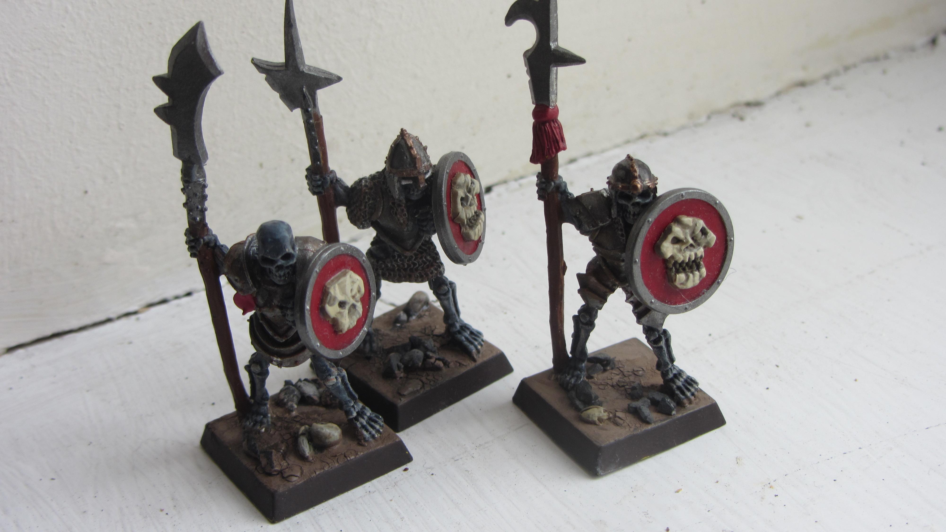 Blue armoured skellies