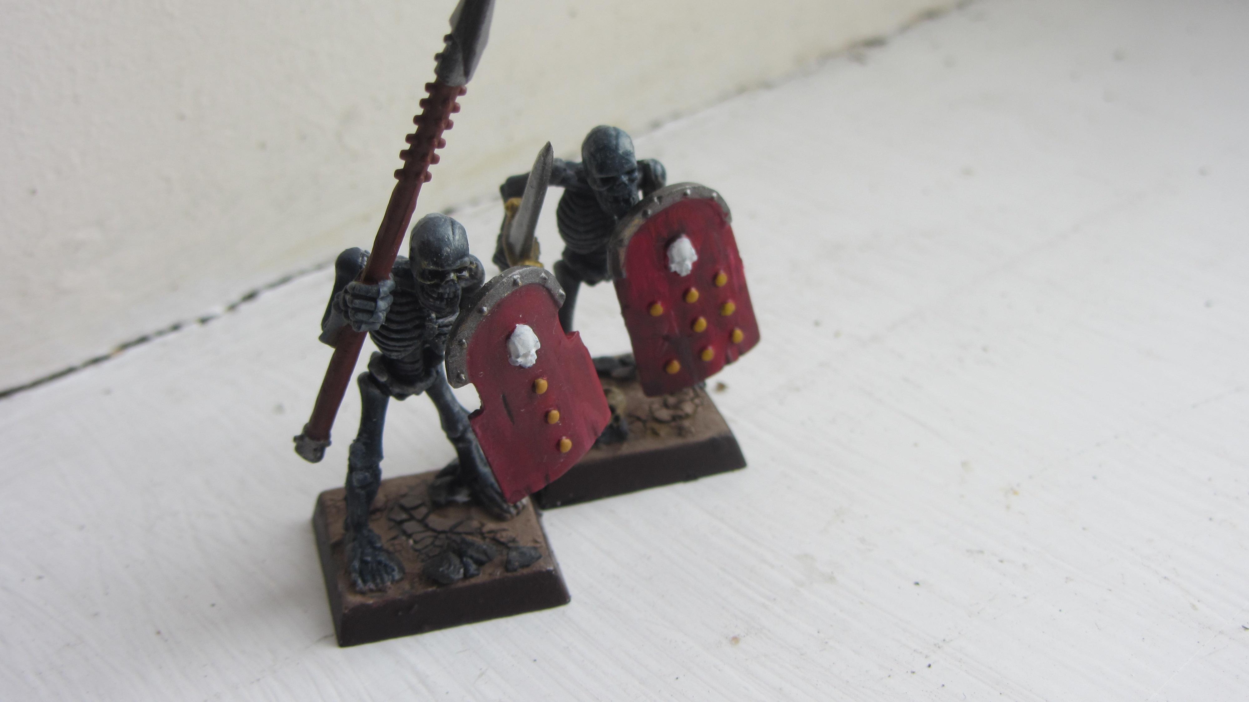 Blue unarmoured skellies
