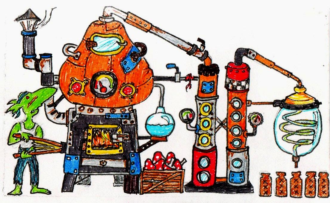Cartoon, Drawing, Fiction, Graphic, Grots, Humour, Illustration, Orks, Sketch