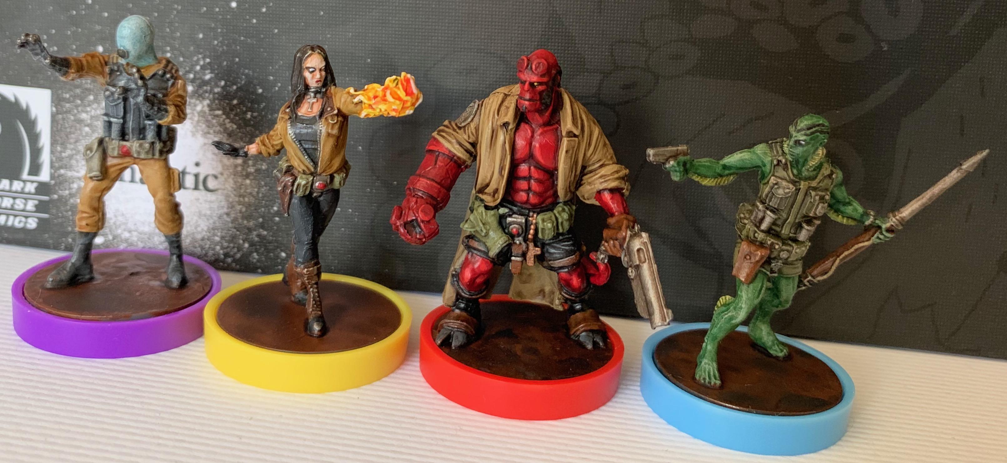 Abe, Abesapien, Bprd, Bprdagents, Hellboy, Hellbyboardgame, Mantic