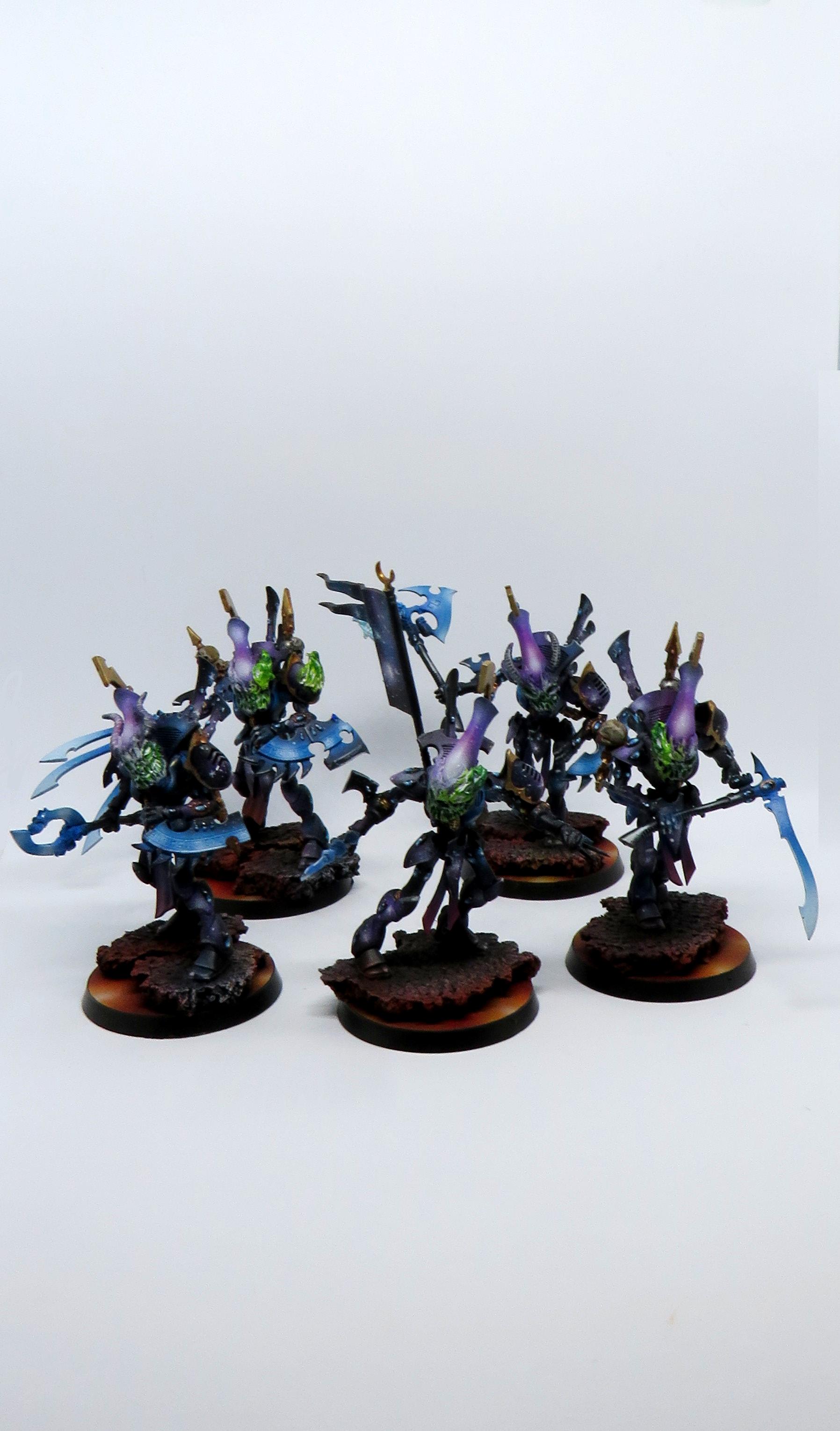 Aeldari, Conversion, Eldar, Painting, Warhammer 40,000, Warhammer Fantasy, Wraith, Wraithblades