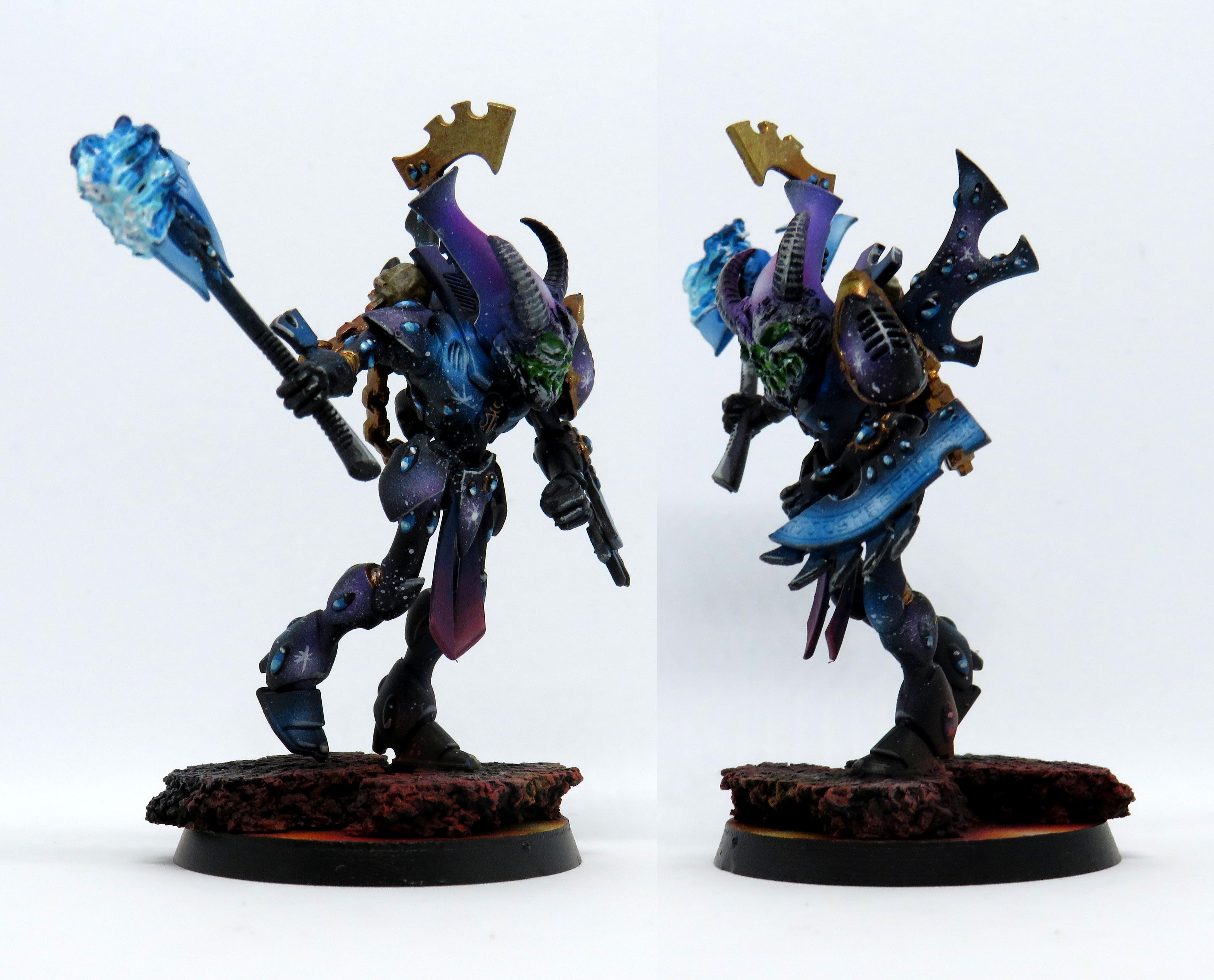 Aeldari, Conversion, Eldar, Painting, Warhammer 40,000, Warhammer Fantasy, Wraith, Wraithblades
