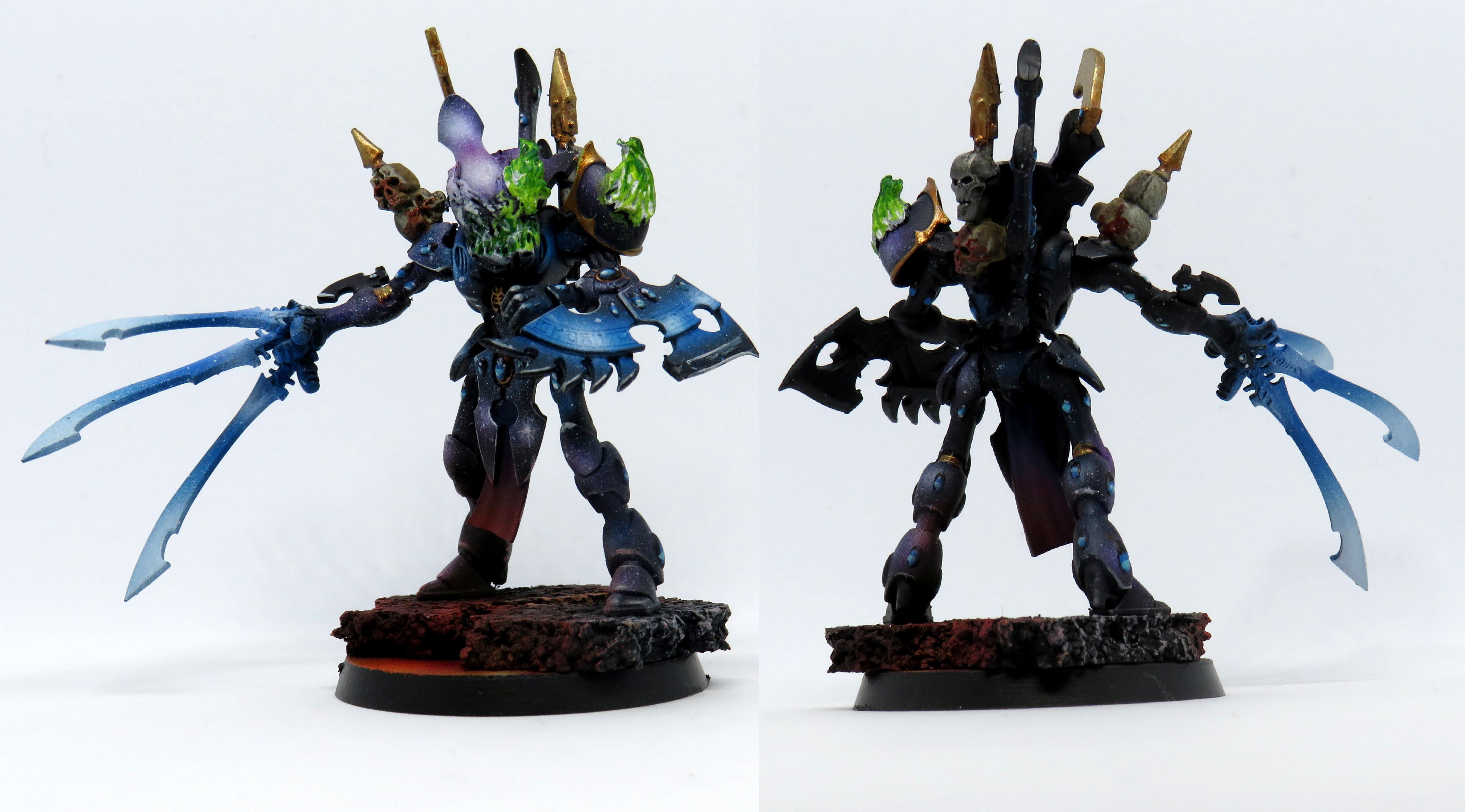 Aeldari, Conversion, Eldar, Painting, Warhammer 40,000, Warhammer Fantasy, Wraith, Wraithblades