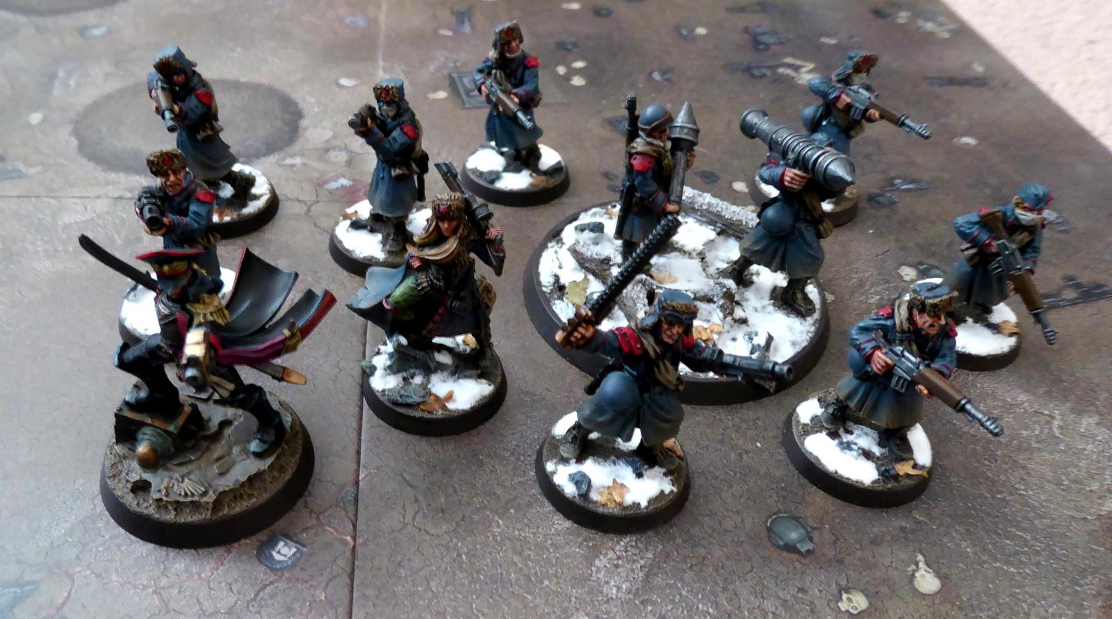 Astra Militarum, Cain, Imperial Guard, Valhallans