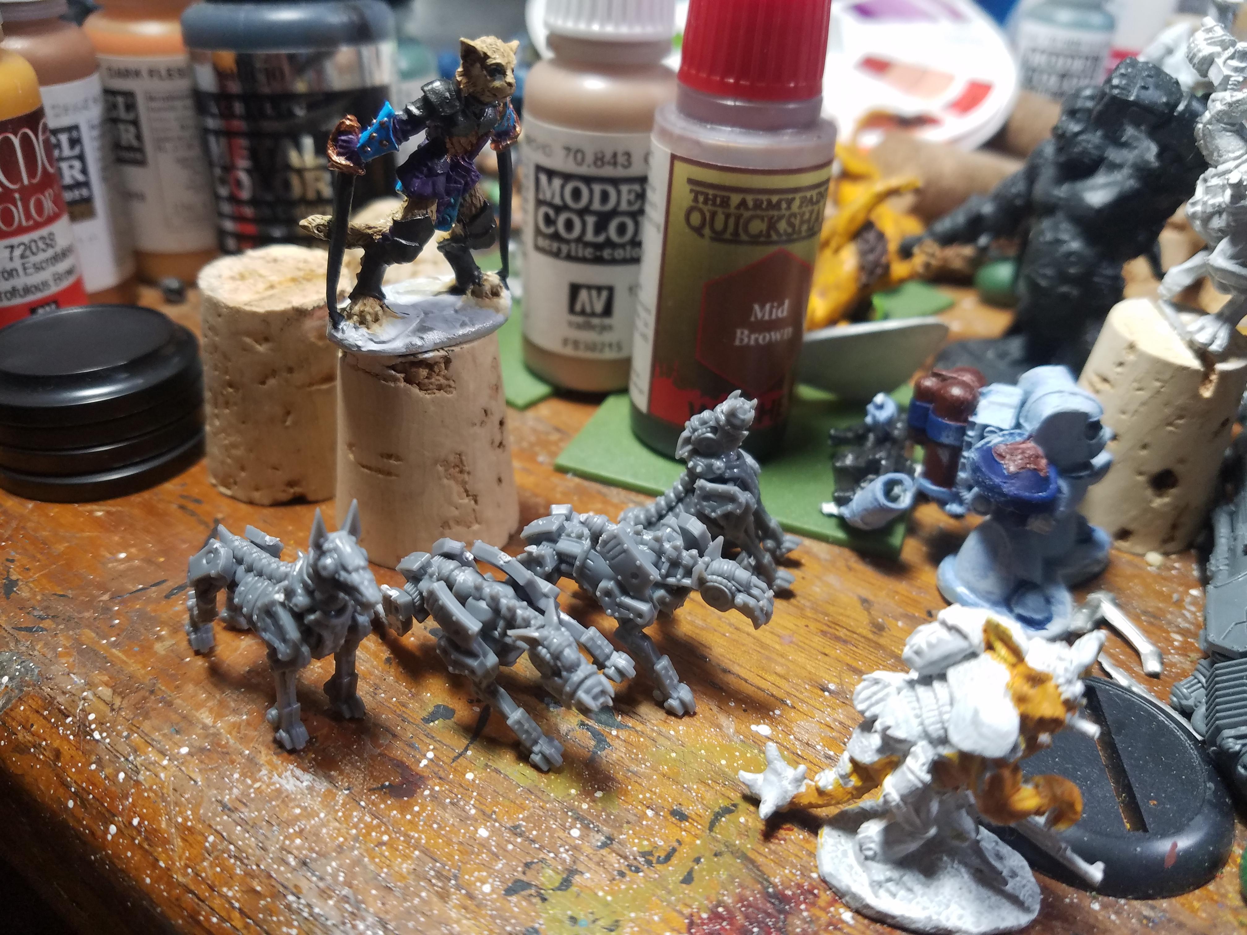 Cyborgs, Dakka Painting Challenge 2019, Reaper, Warcradle