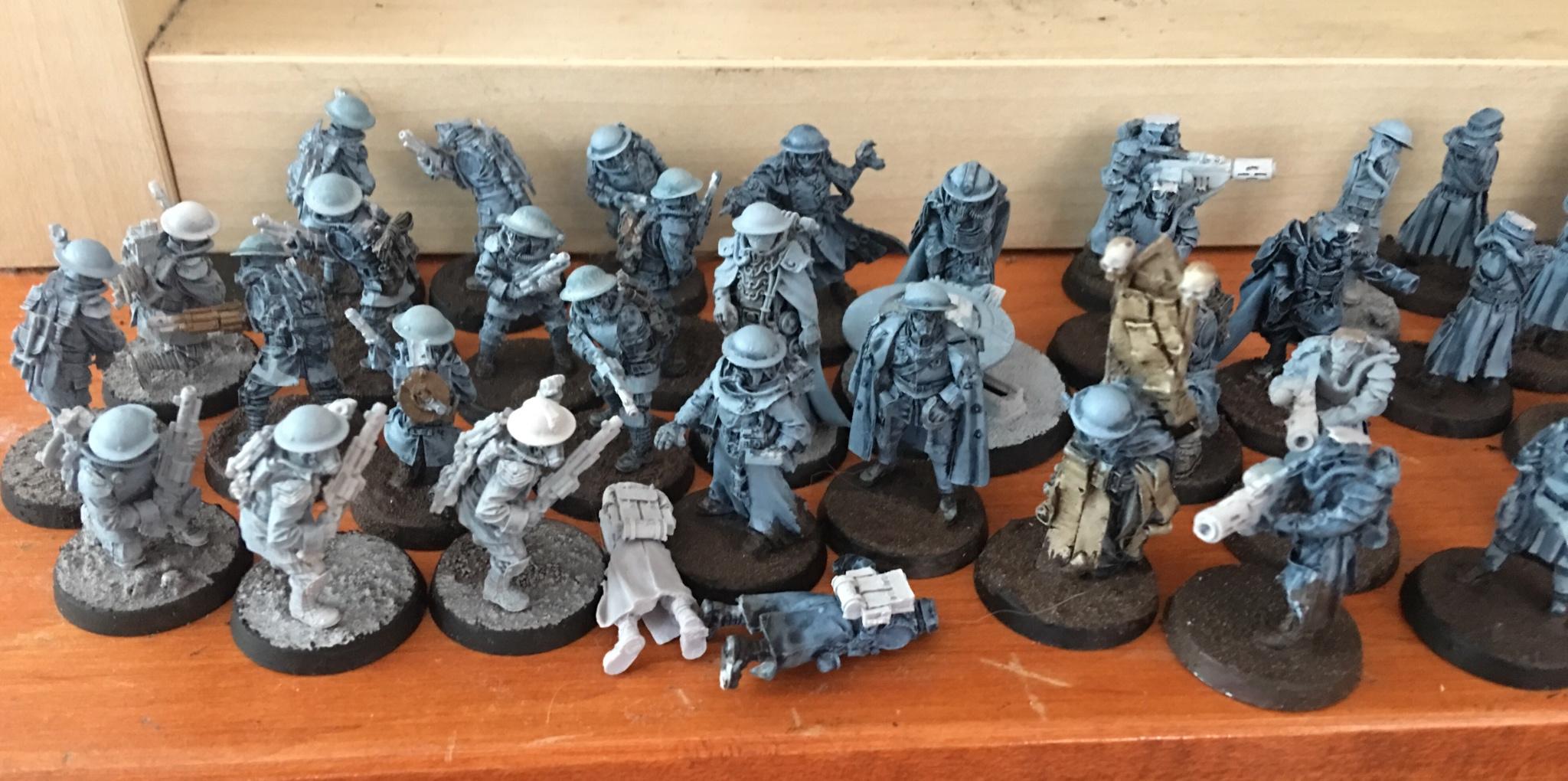 Astra Militarum, Genestealer Cults, Imperial Guard, Renegades