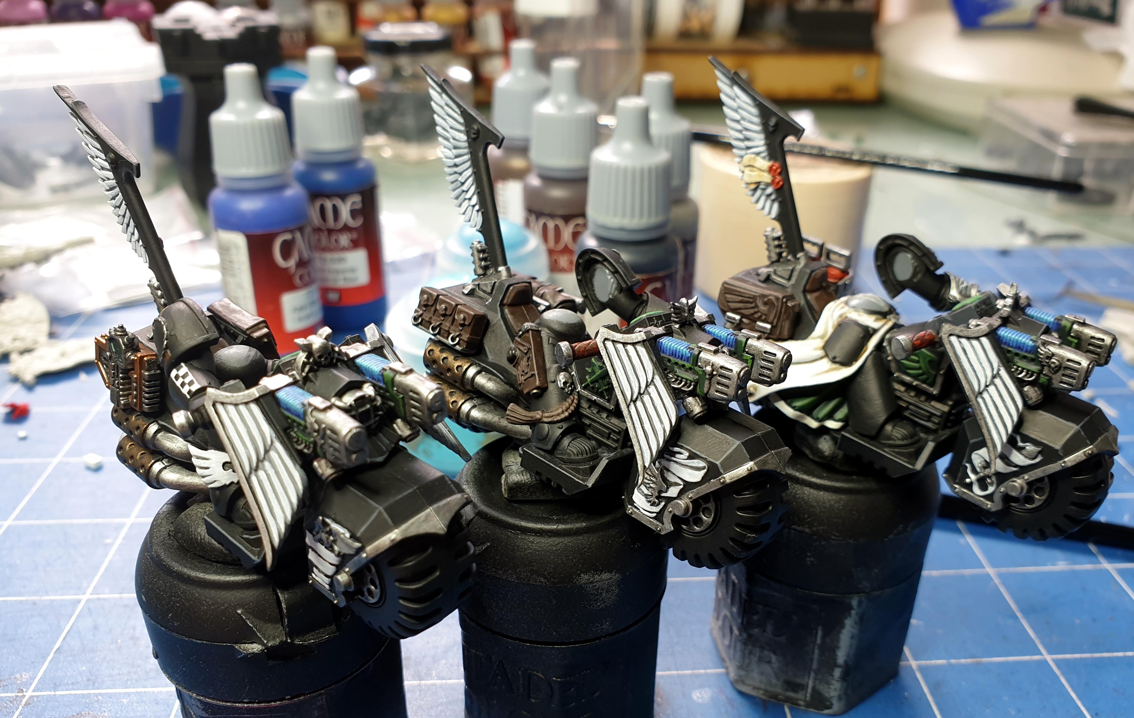 Bike, Black, Corvus, Hammer, Knights, Plasma, Ravenwing, Talon
