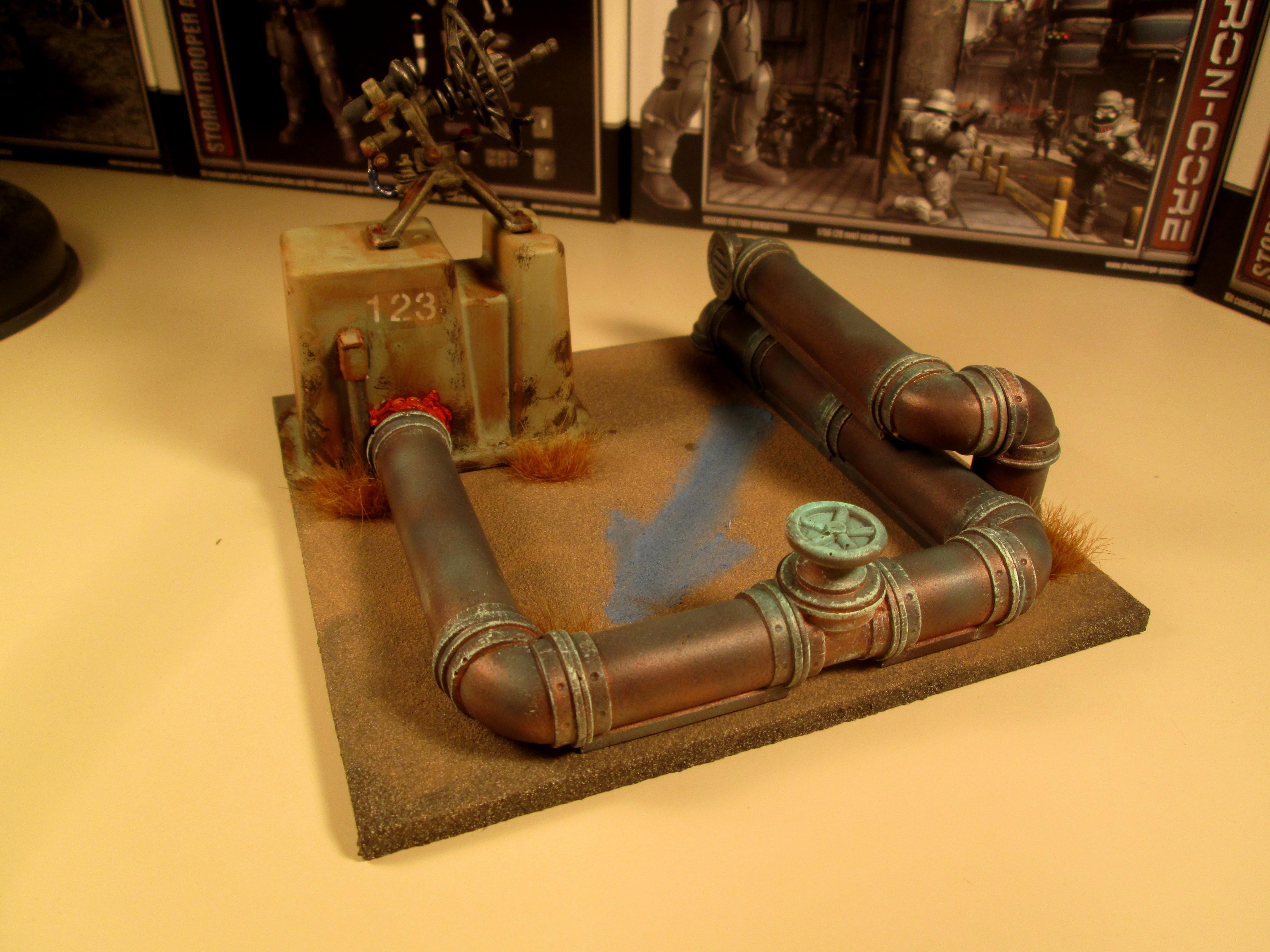 Flight, Flyer, Necromunda, Pad, Terrain