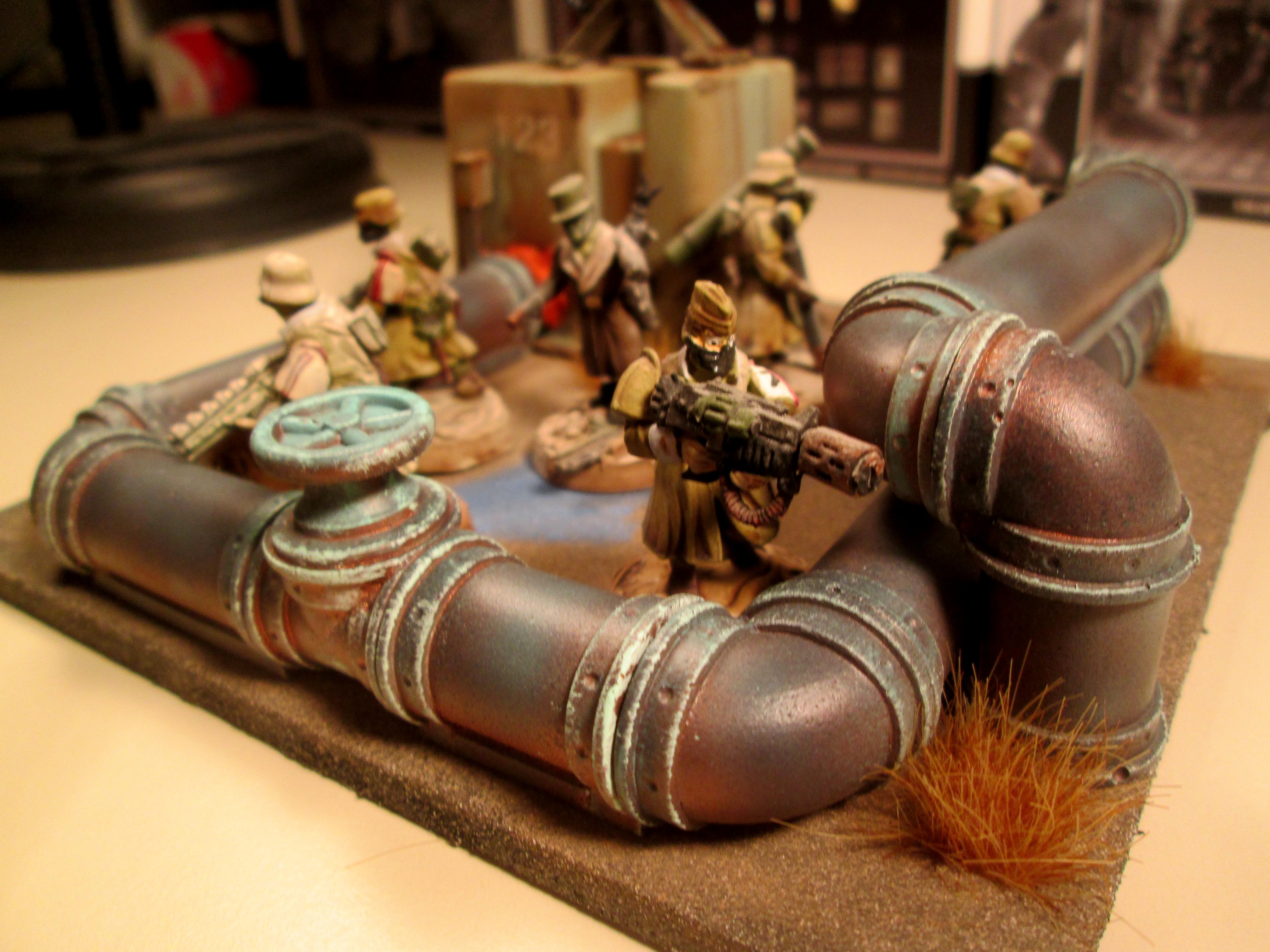 Flight, Flyer, Necromunda, Pad, Terrain