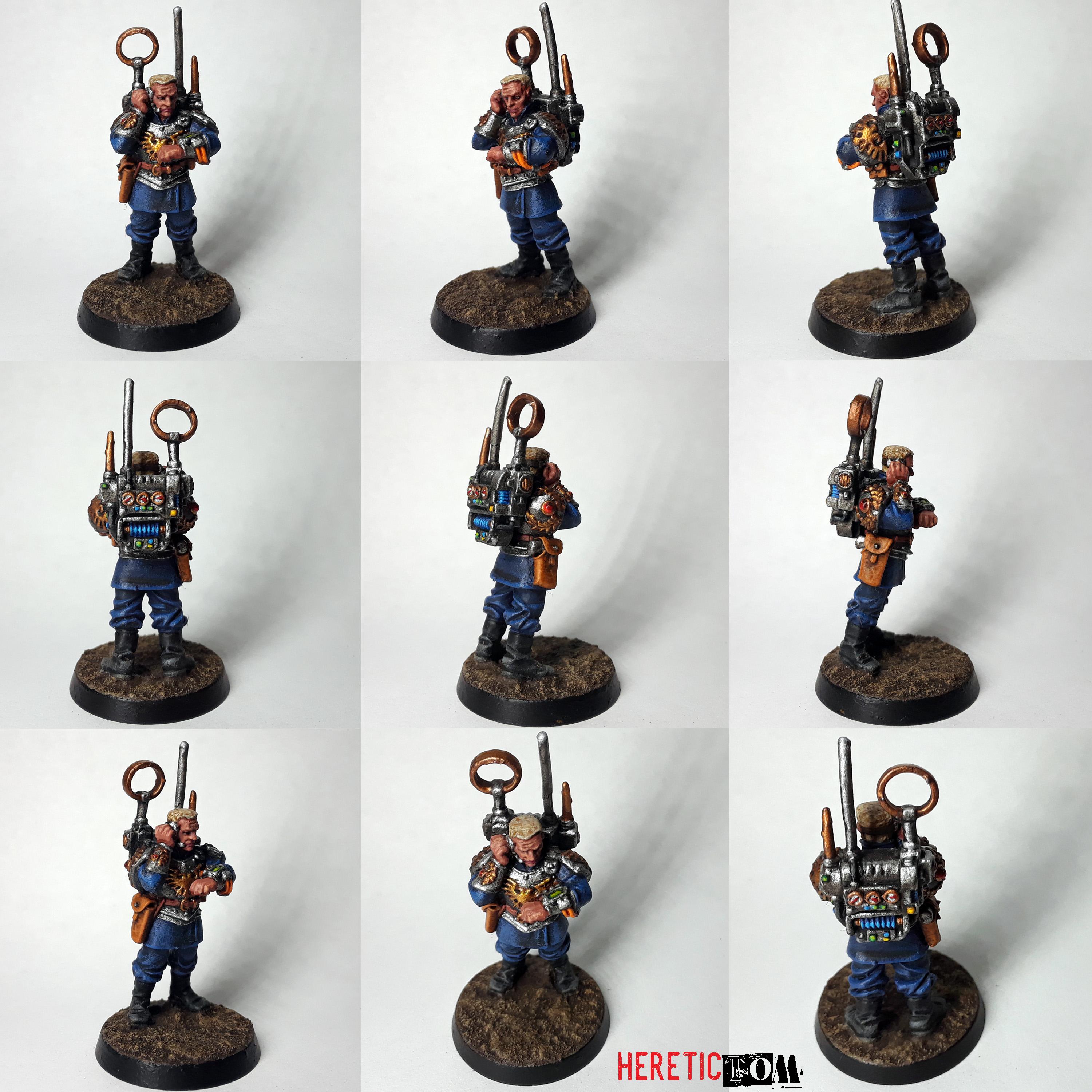Imperial Navy, Inquisition, Master Of Ordinance, Vox-casters, Warhammer 40,000