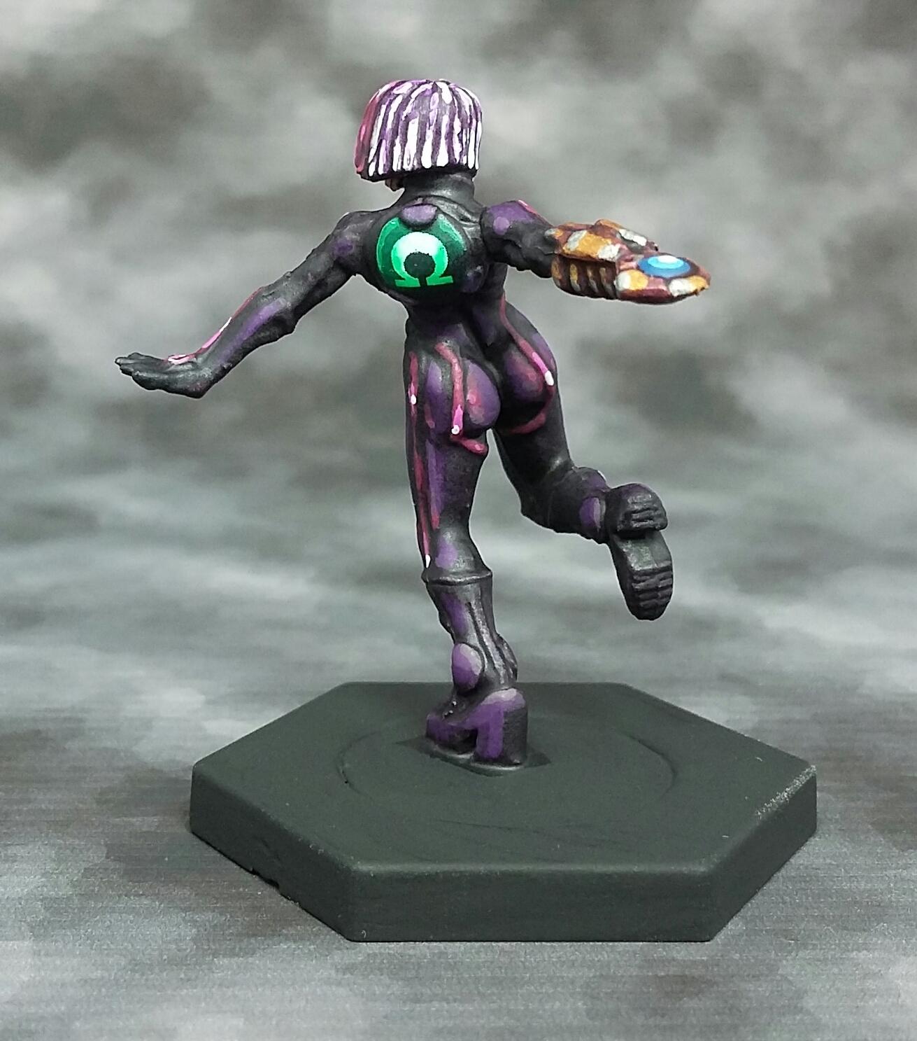 Assets, Cyberpunk, Dreadball, Female, Mantic