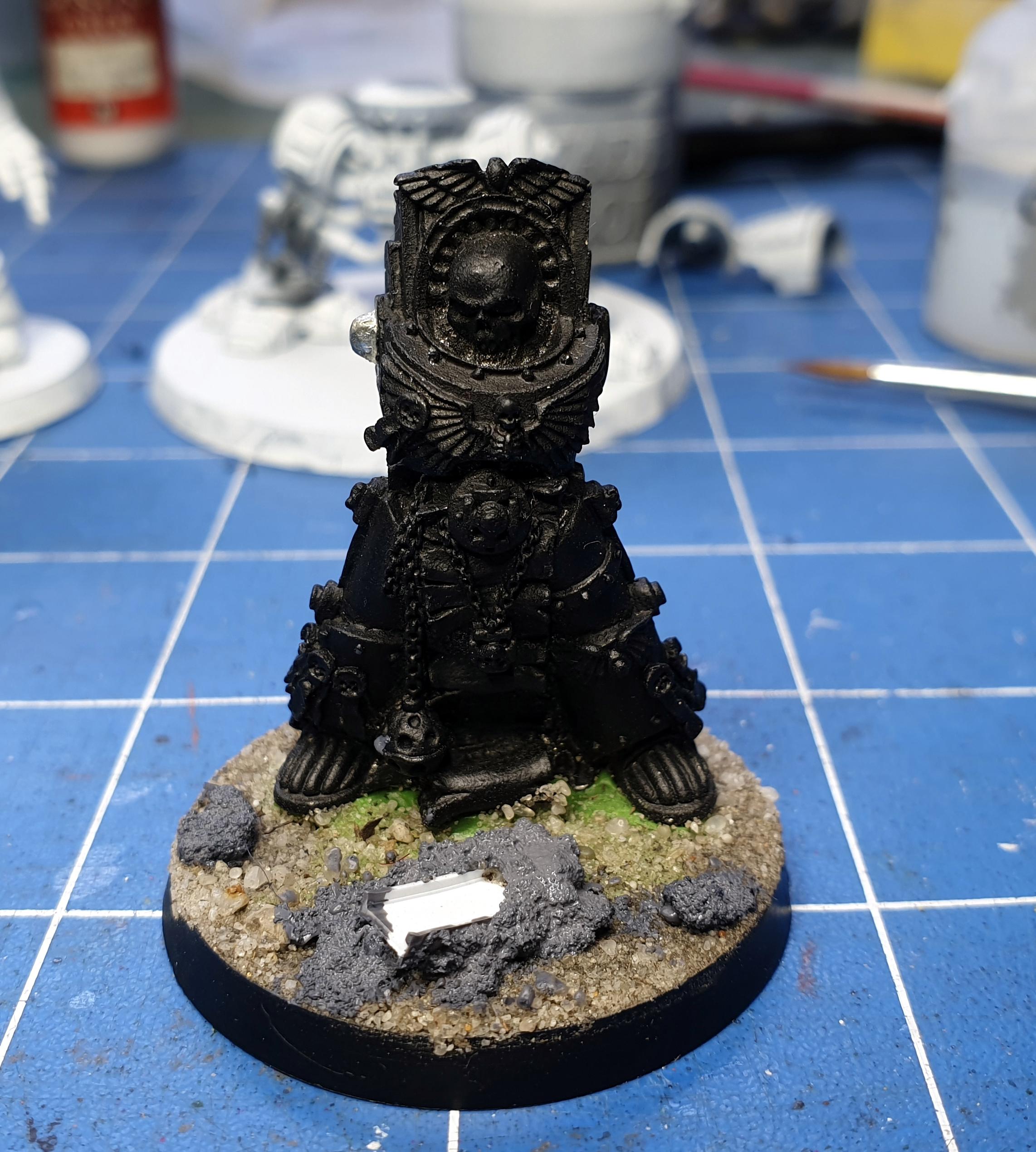 Adeptus, Astartes, Chaplain, Dark Angels, Deathwing, Interrogator, Terminator Armor, Veteran