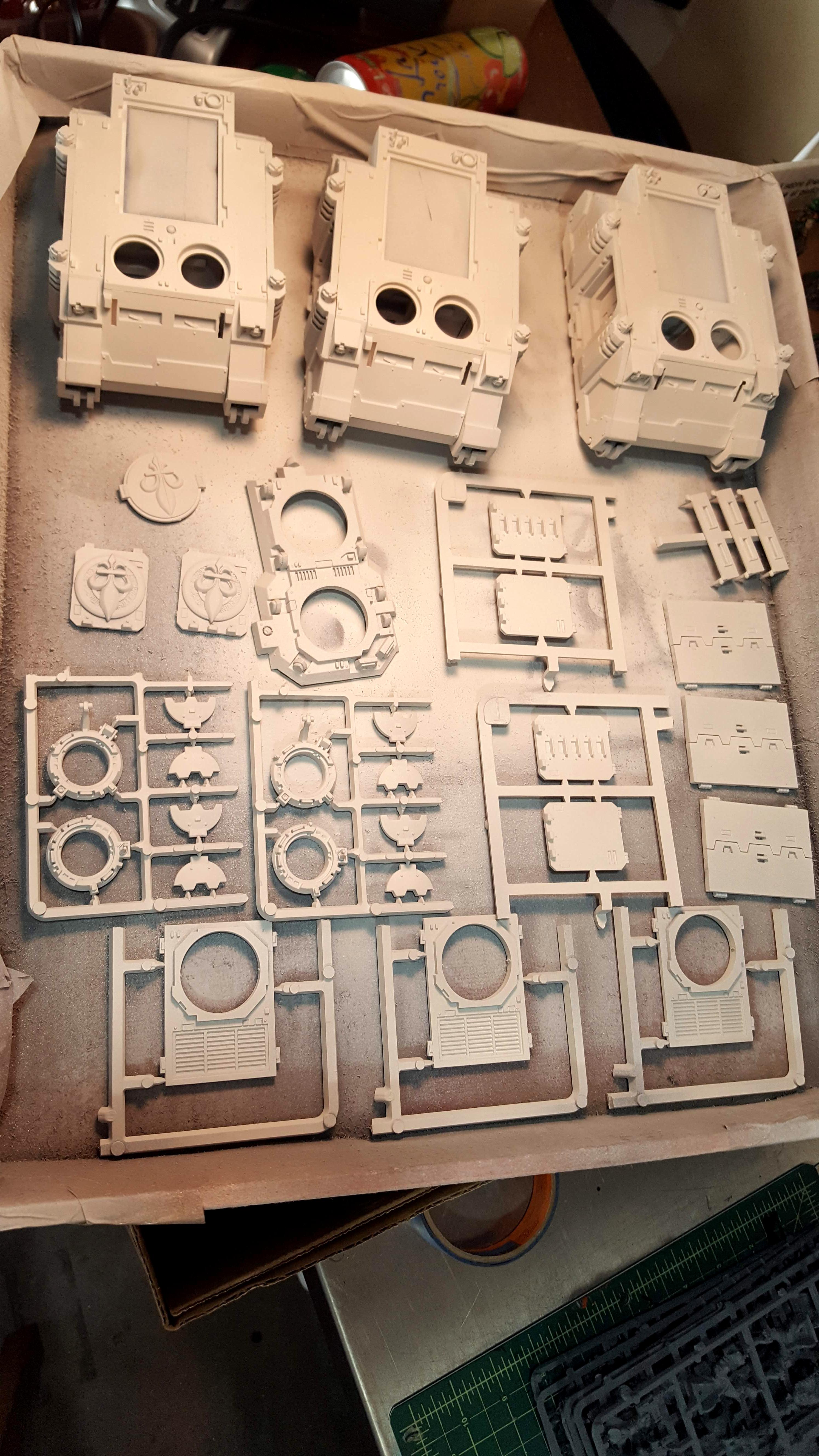 Ready for green paint!