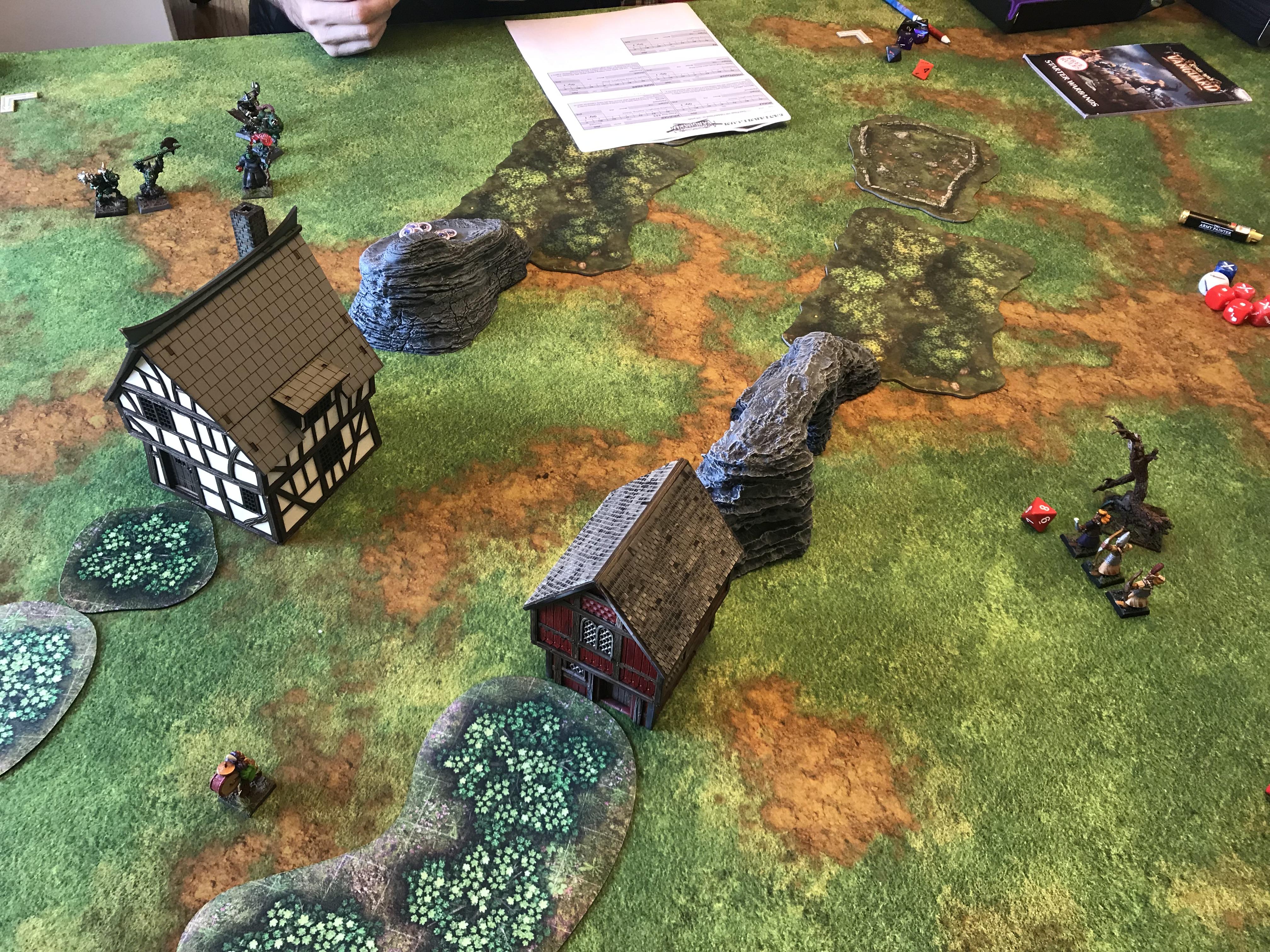 Kings of War Vanguard - Kill the Bard scenario