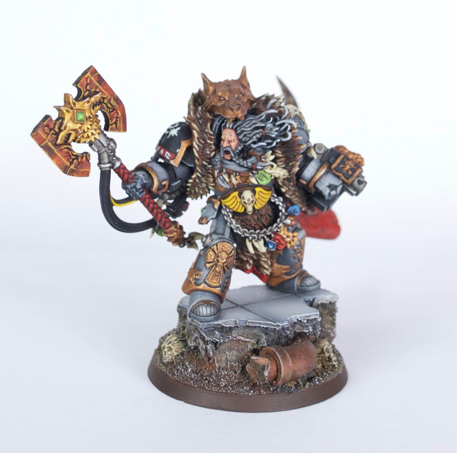 Chapter Master, Logan Grimnar, Space Marines, Space Wolves