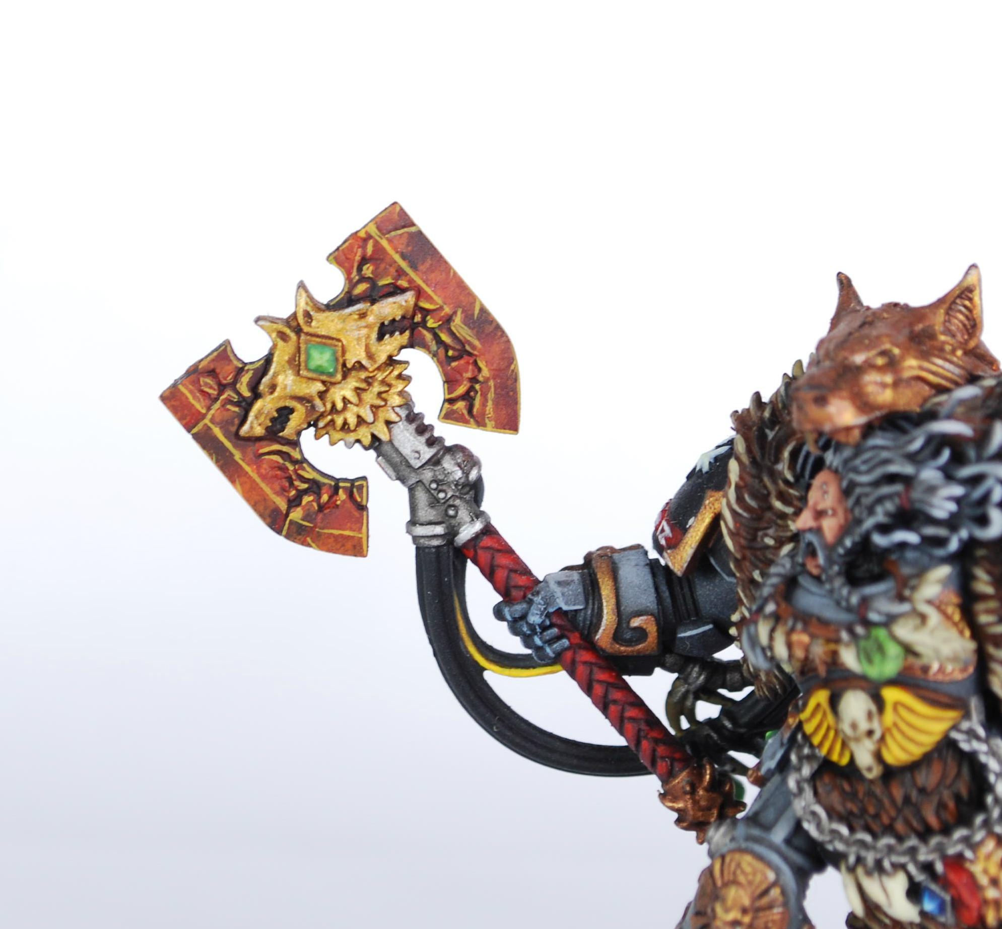 Chapter Master, Logan Grimnar, Space Marines, Space Wolves