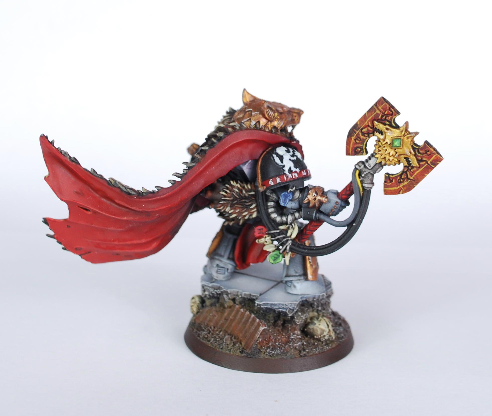 Chapter Master, Logan Grimnar, Space Marines, Space Wolves