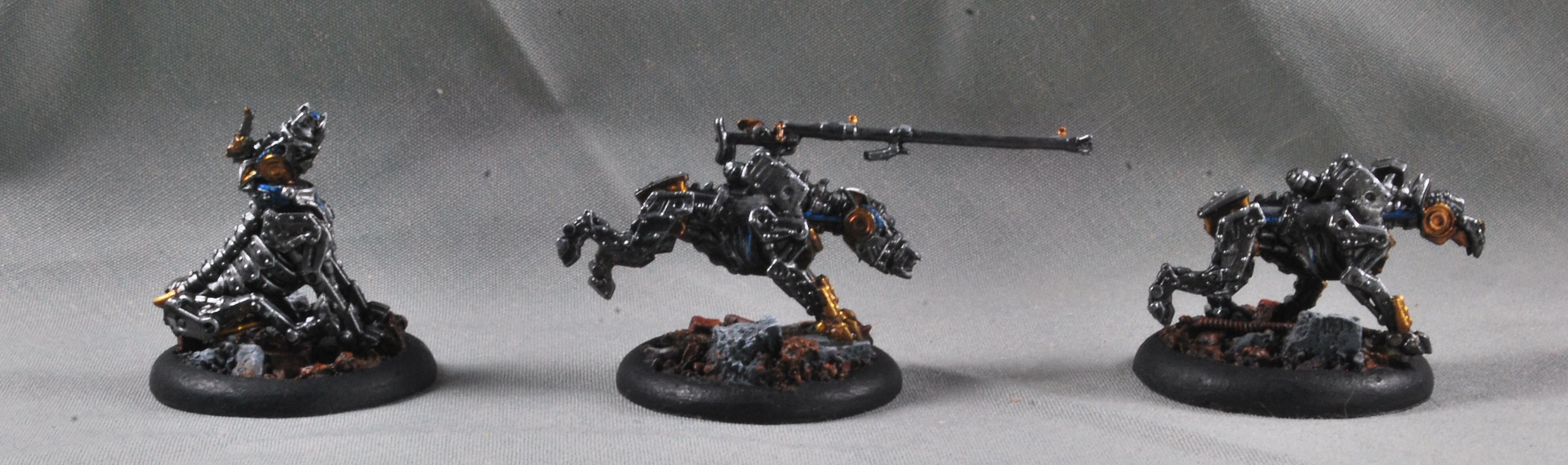 Cyborg, Dakka Painting Challenge 2019, Dog, Kitbash, Warcradle, Wild West Exodus