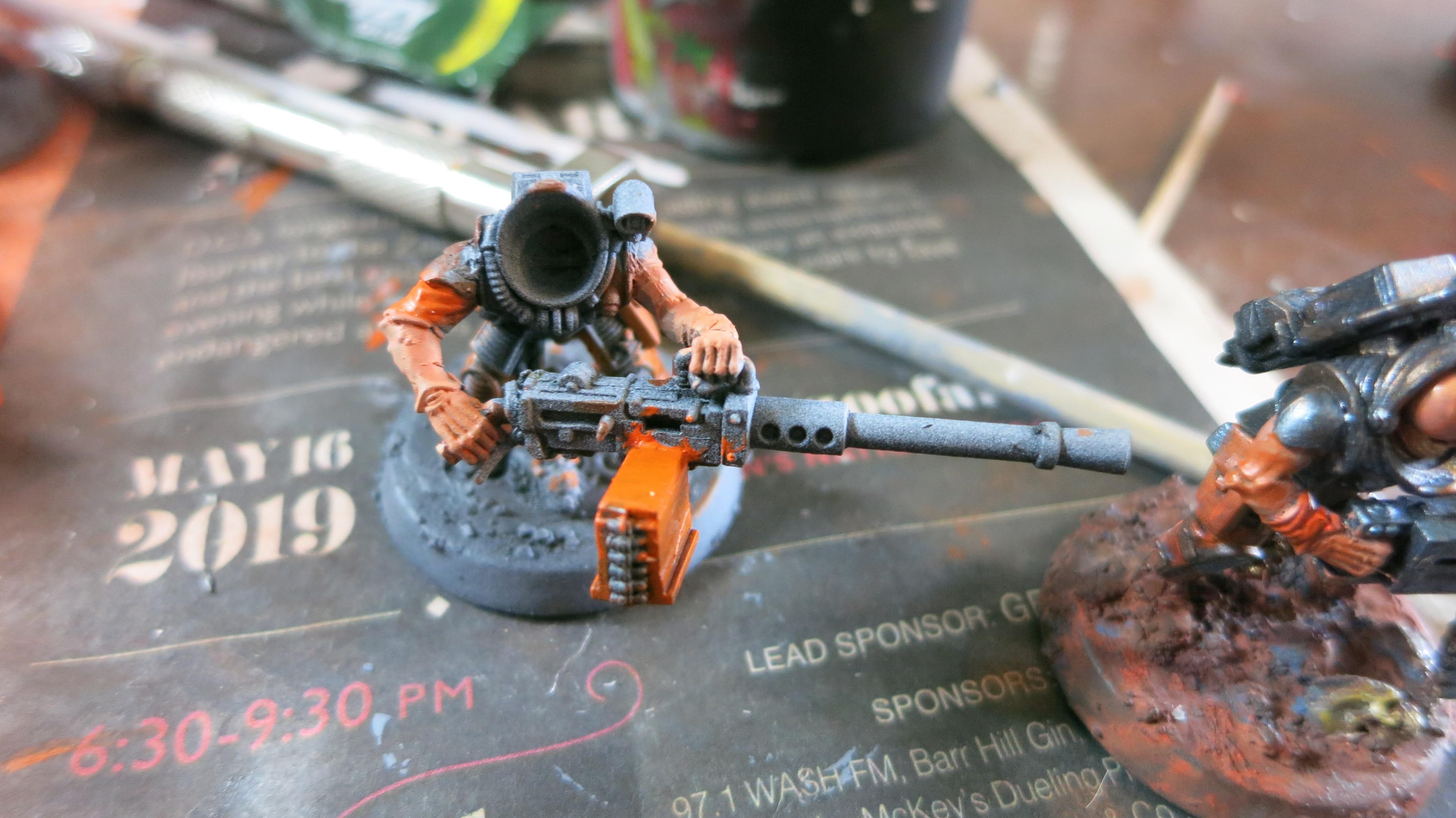 Genestealer Cult, Heavy Stubber, Heophyte Hybrid