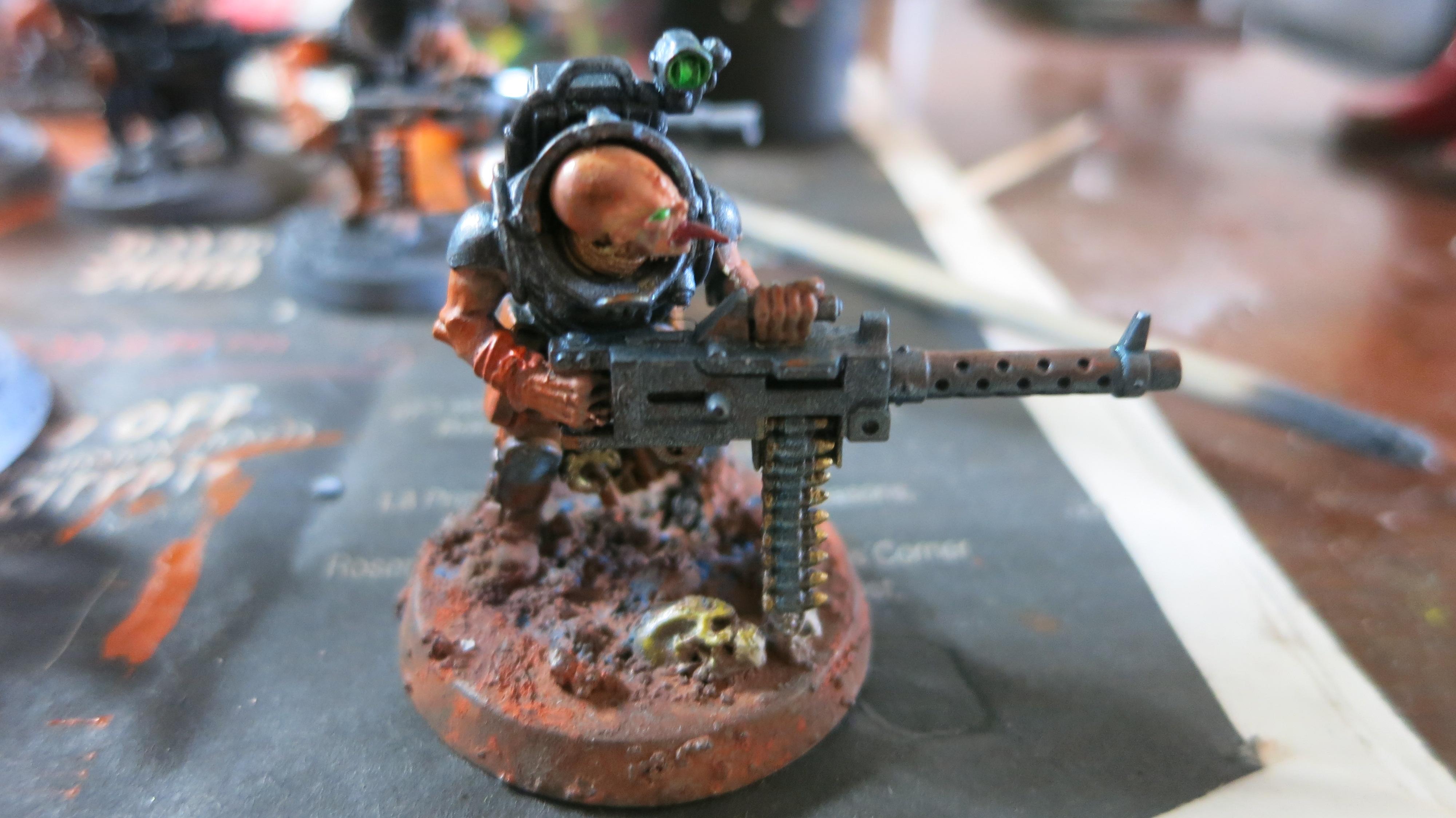 Genestealer Cult, Heavy Stubber, Heophyte Hybrid