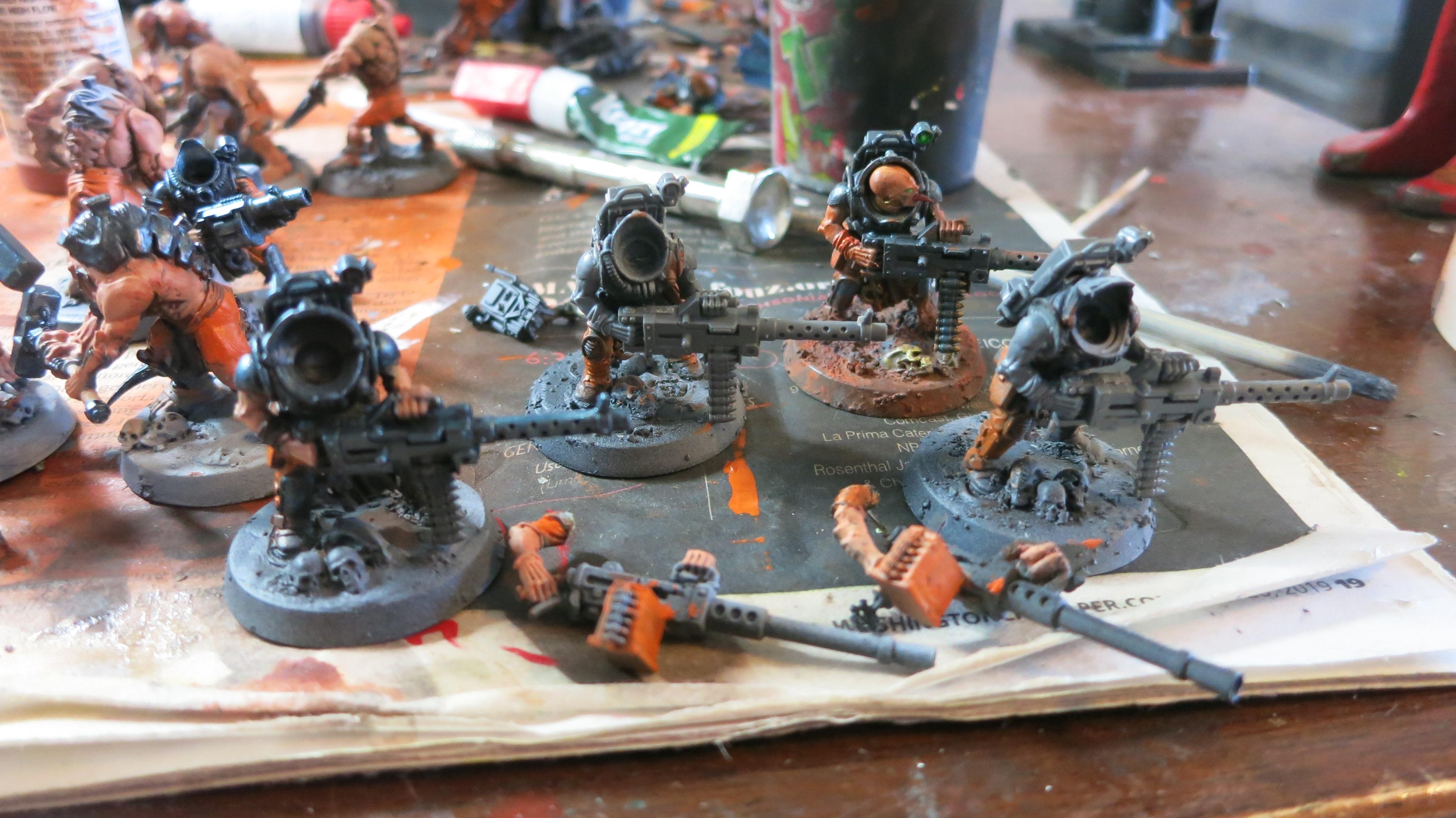 Genestealer Cult, Heavy Stubber, Heophyte Hybrid