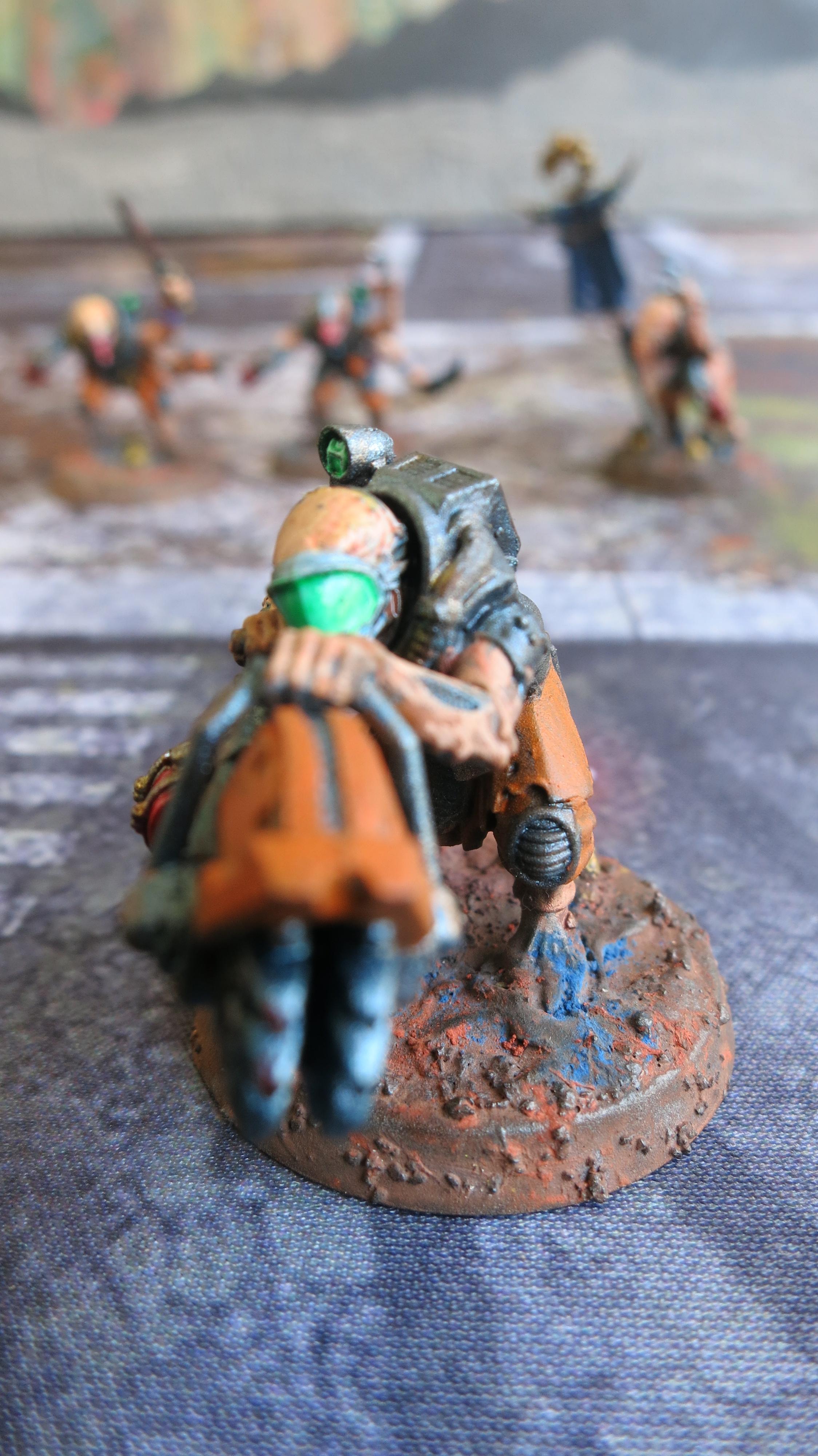 Acolyte Hybrid, Genestealer Cult, Heavy Rock Saw