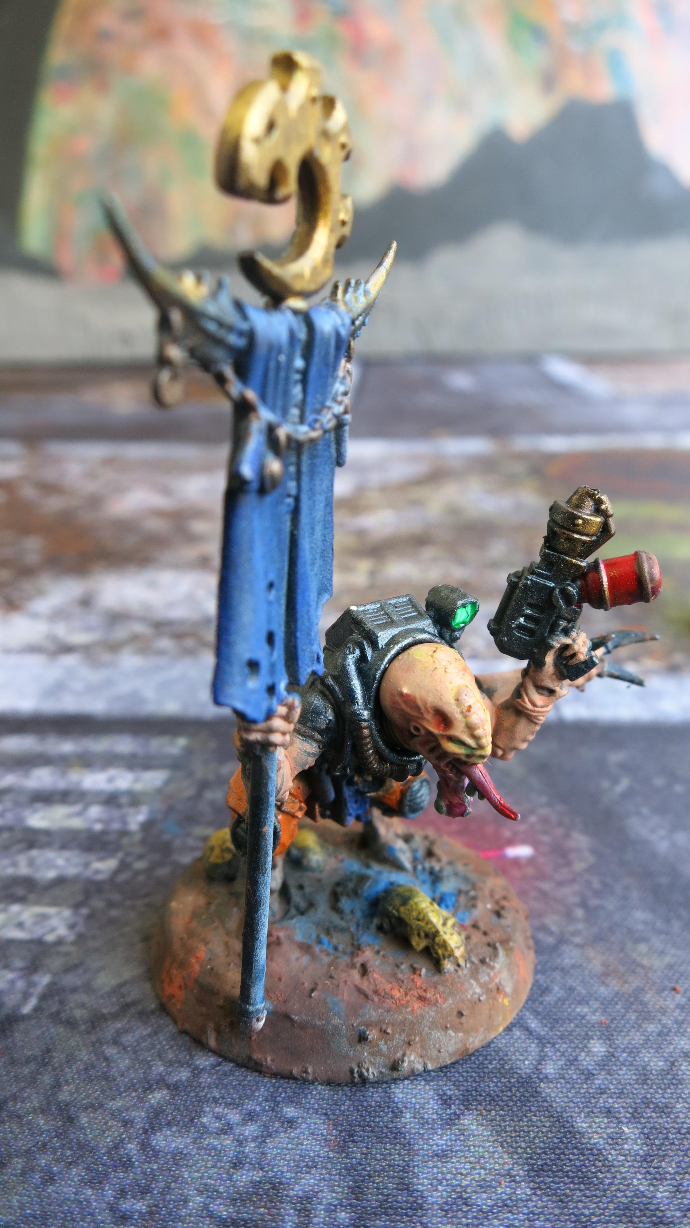 Cult Icon, Genestealer Cult, Heavy Flamer, Neophyte Hybrid