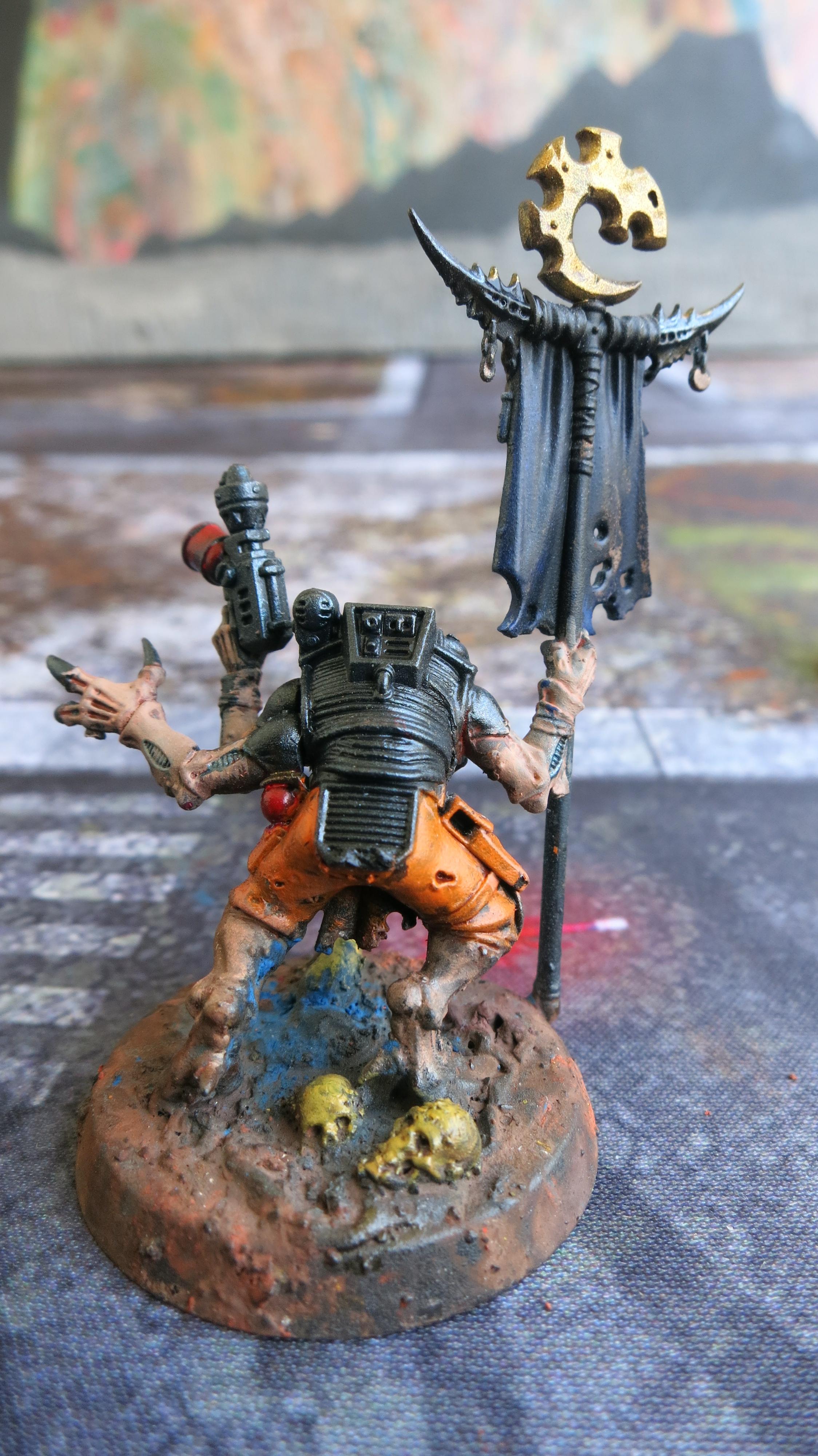 Cult Icon, Genestealer Cult, Heavy Flamer, Neophyte Hybrid
