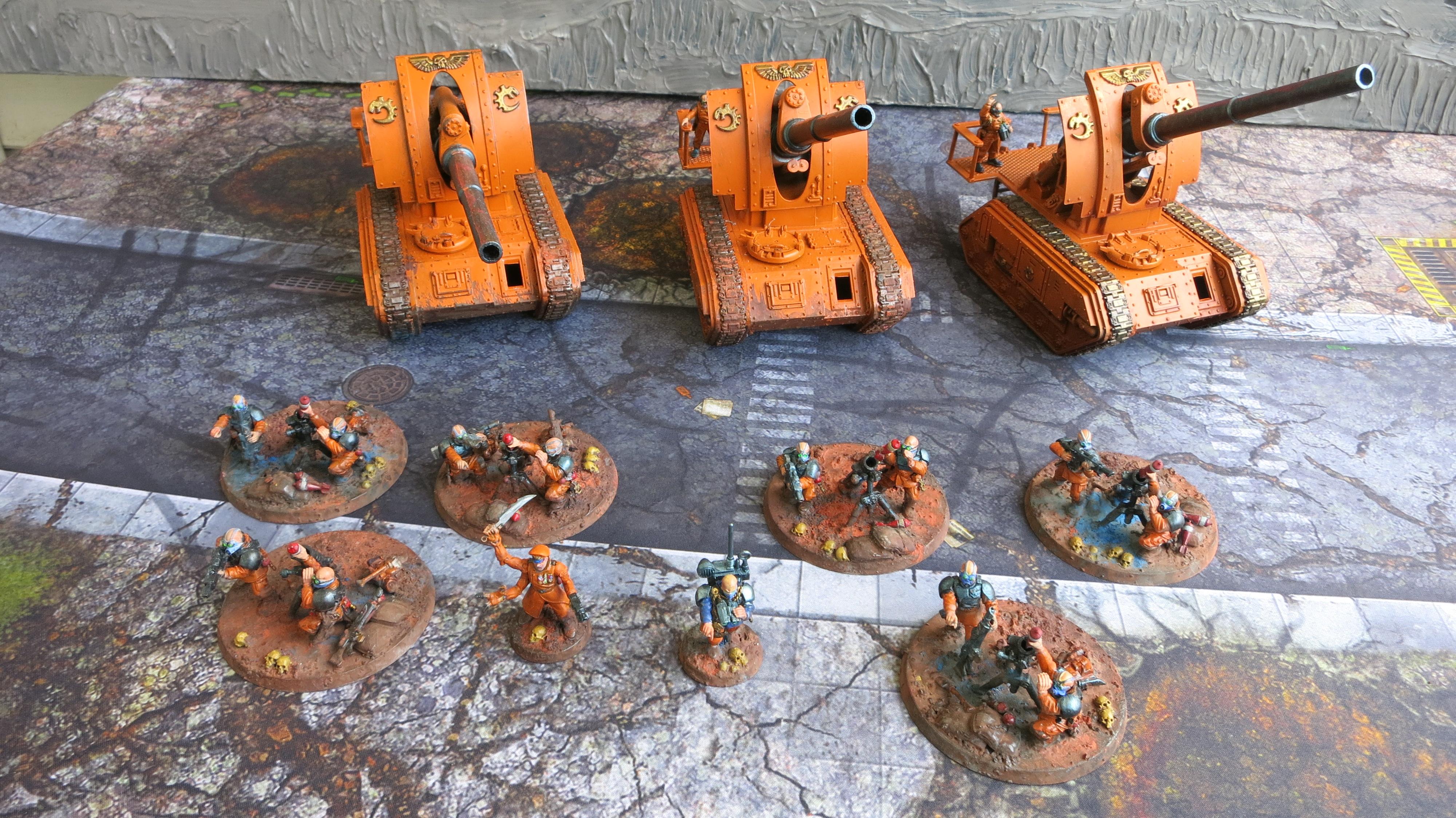 Basilisk, Brood Brothers, Company Commander, Genestealer Cult, Heavy Weapons Squad, Master Of Ordnance, Mortar, Spearhead Detachment