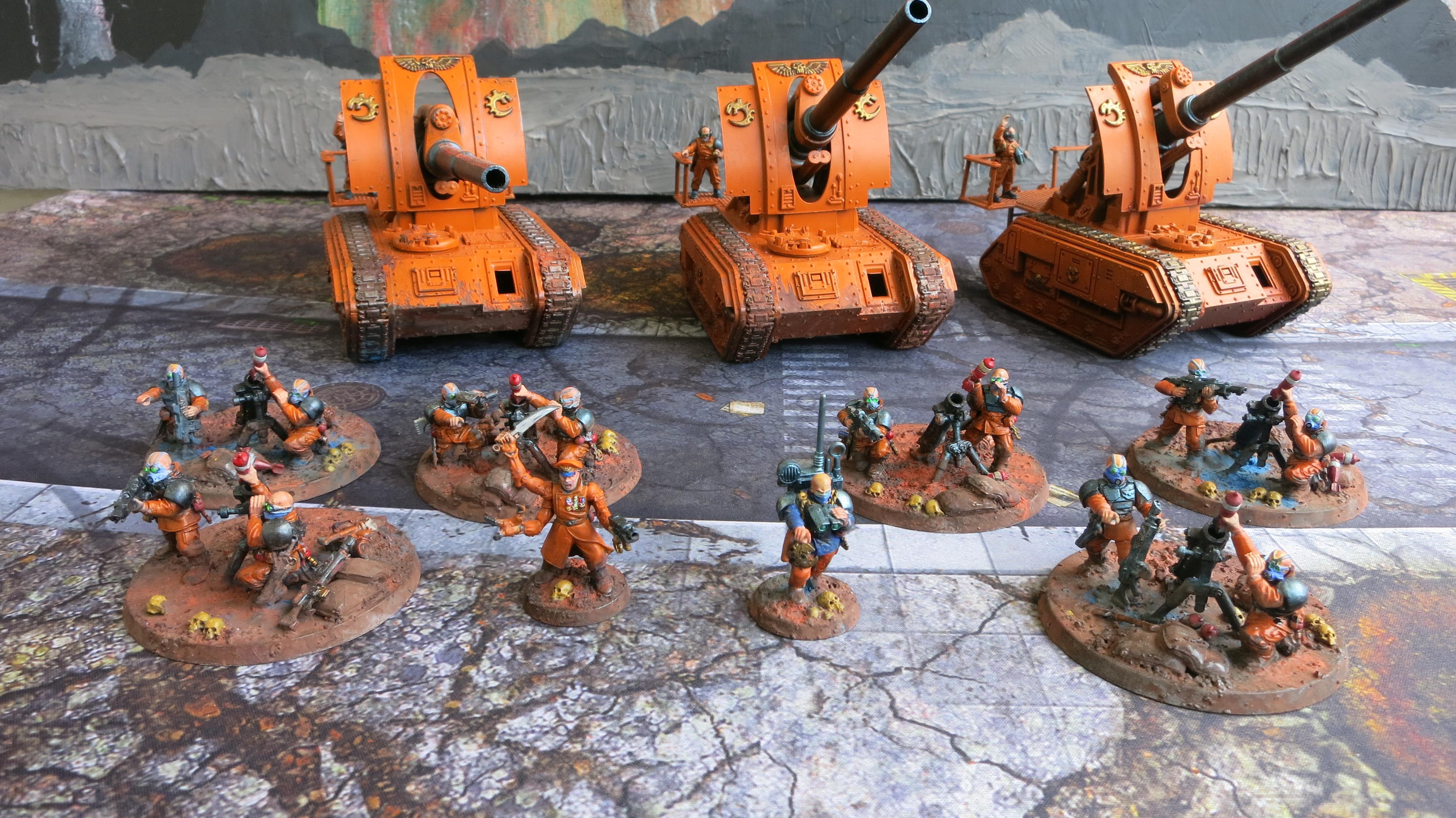 Basilisk, Brood Brothers, Company Commander, Genestealer Cult, Heavy Weapons Squad, Master Of Ordnance, Mortar, Spearhead Detachment