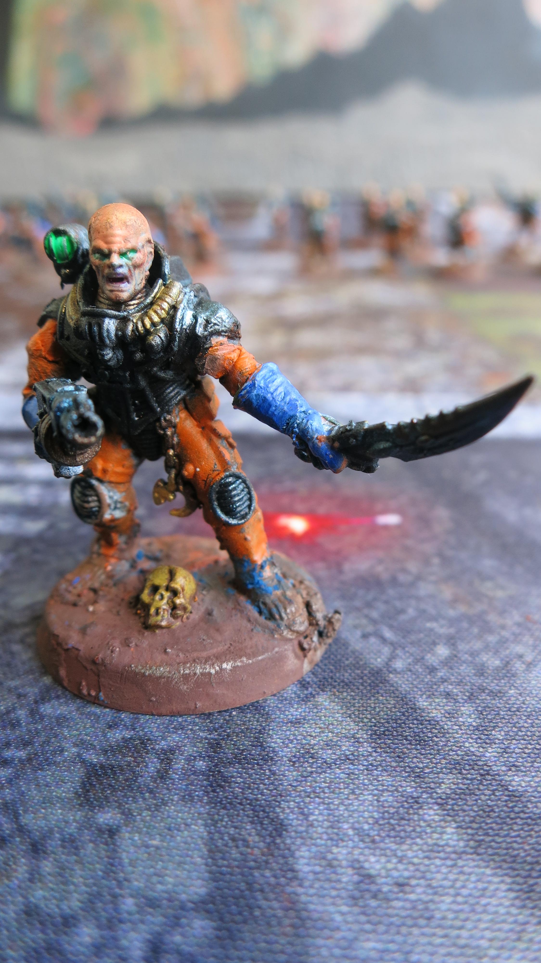 Genestealer Cult, Neophyte Hybrid, Neophyte Leader