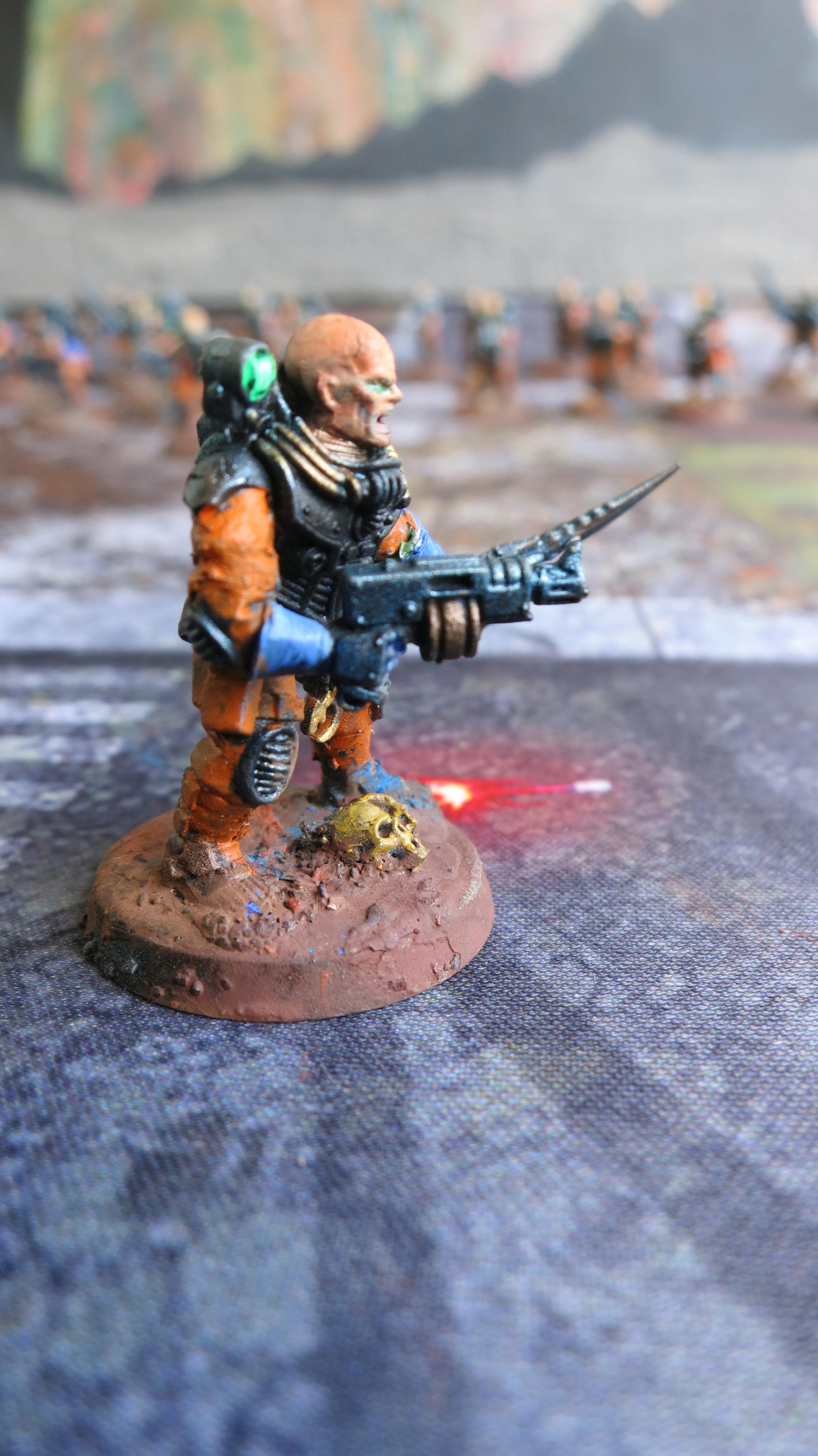 Genestealer Cult, Neophyte Hybrid, Neophyte Leader
