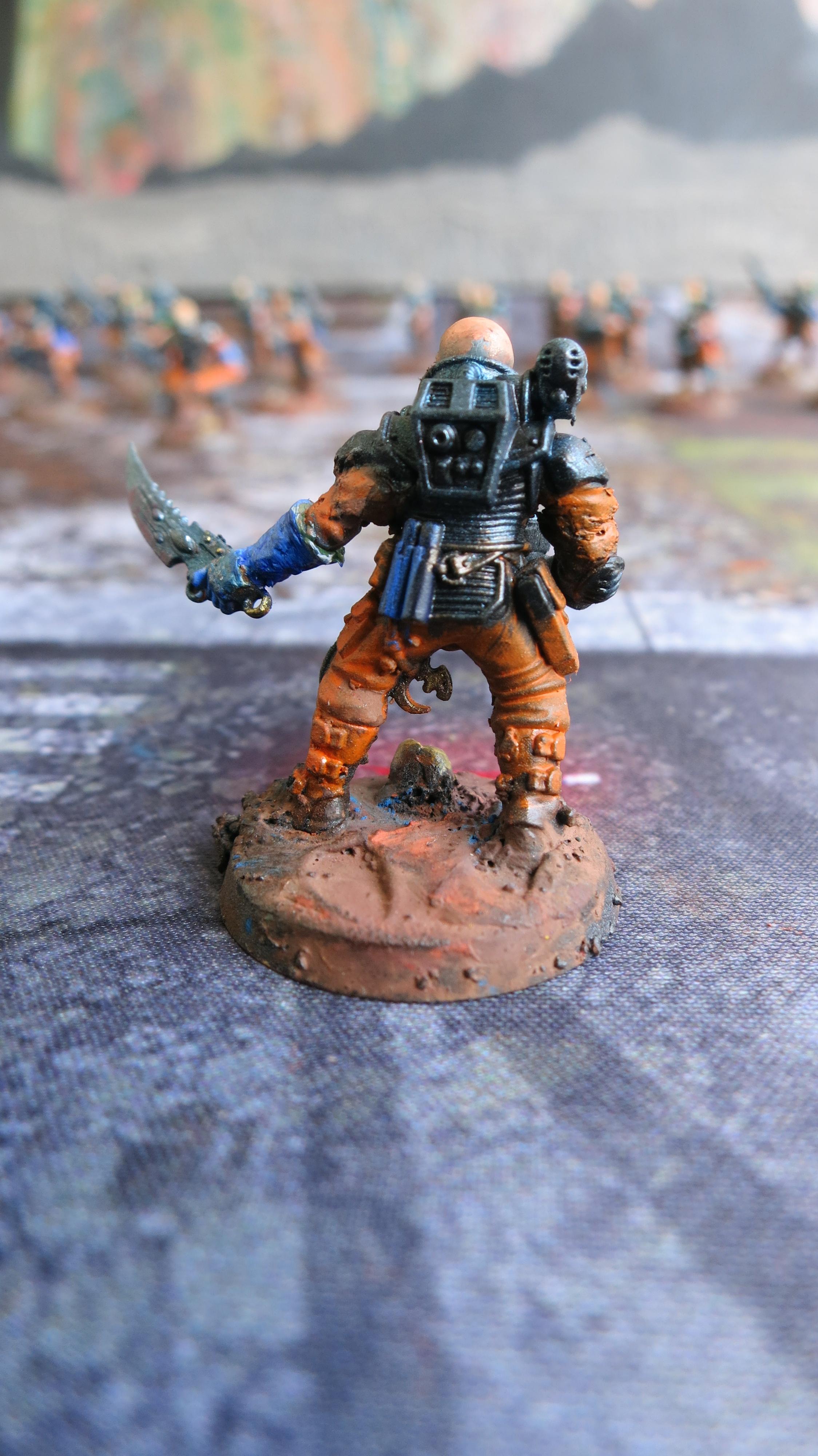 Genestealer Cult, Neophyte Hybrid, Neophyte Leader