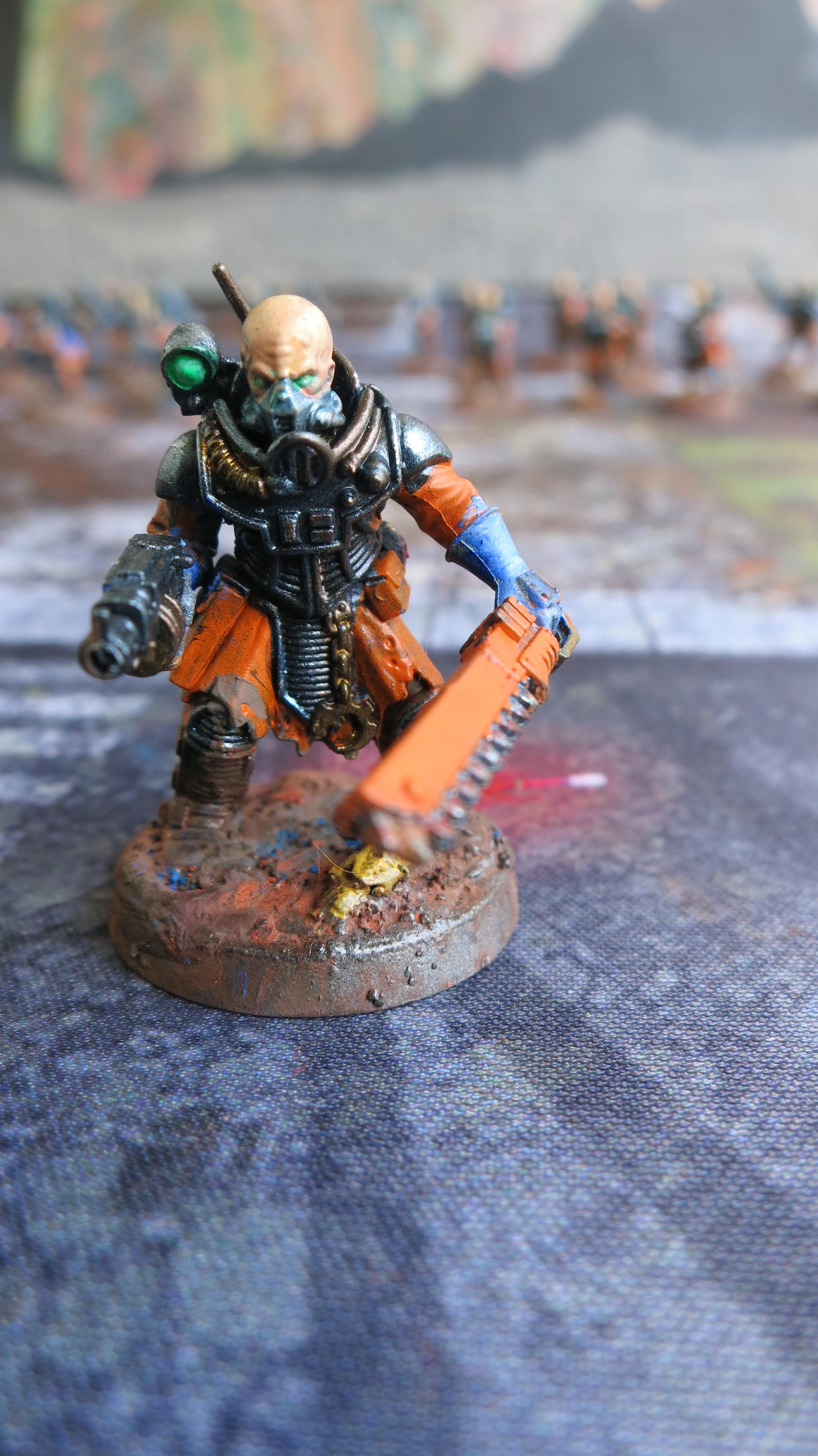 Genestealer Cult, Neophyte Hybrid, Neophyte Leader