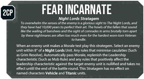 Chaos Space Marines, Heretic Astartes, Homebrew Rules, Night Lords, Proposed Rules, Warhammer 40,000