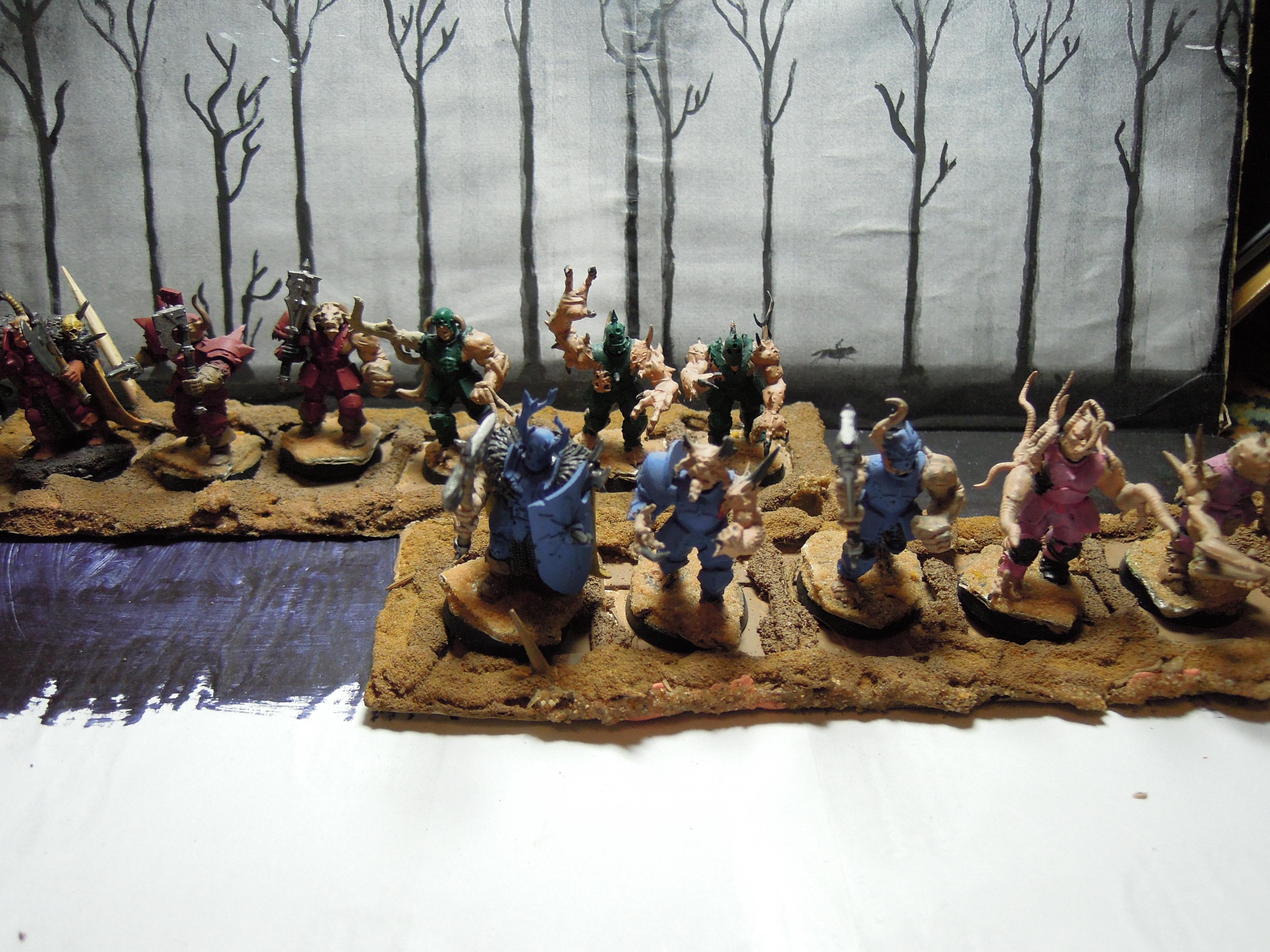 Age Of Sigmar, Barbarian, Chaos, Chaos Warrior, Conversion, Forsaken, Infantry, Mutant, Norsca, Regiment, Slaves To Darkness, Warband, Warhammer Fantasy, Warriors, Work In Progress