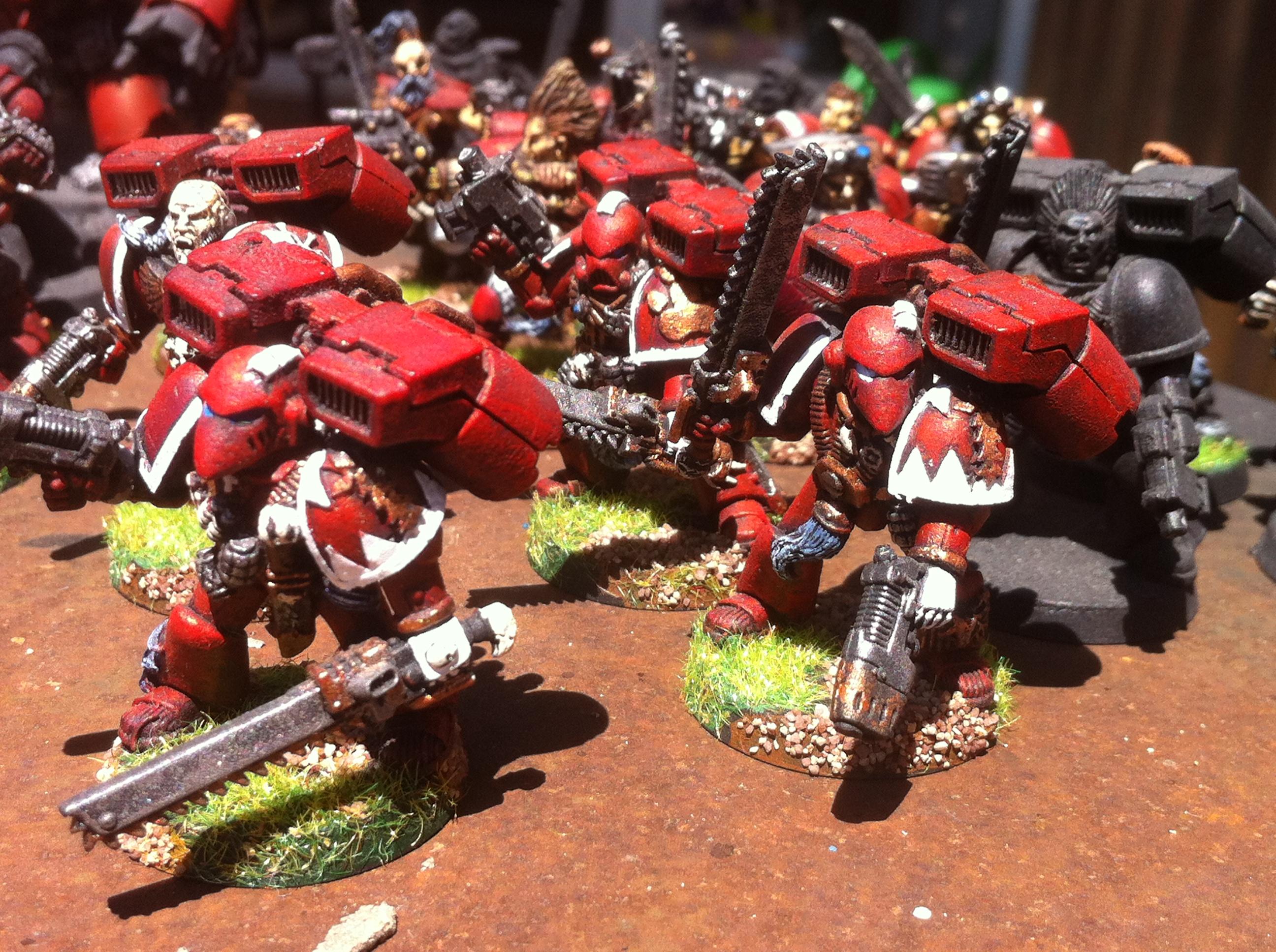 Conversion, Crazy, Dreadnought, Hands, Ih, Iron, Mad, Old, Oldhammer, Parts, Red, Sarkophagus, School, Scratch, Space, Space Marines, Wolfbrothers, Wolves