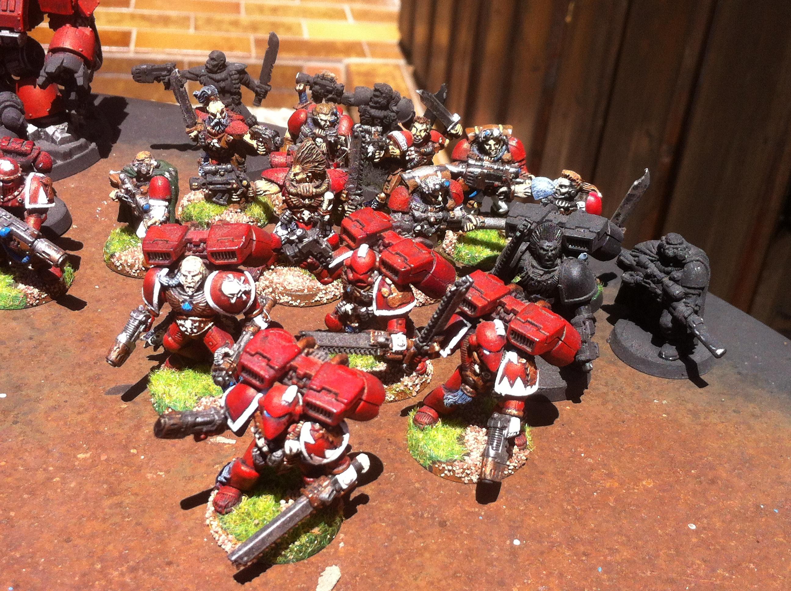 Conversion, Crazy, Dreadnought, Hands, Ih, Iron, Mad, Old, Oldhammer, Parts, Red, Sarkophagus, School, Scratch, Space, Space Marines, Wolfbrothers, Wolves
