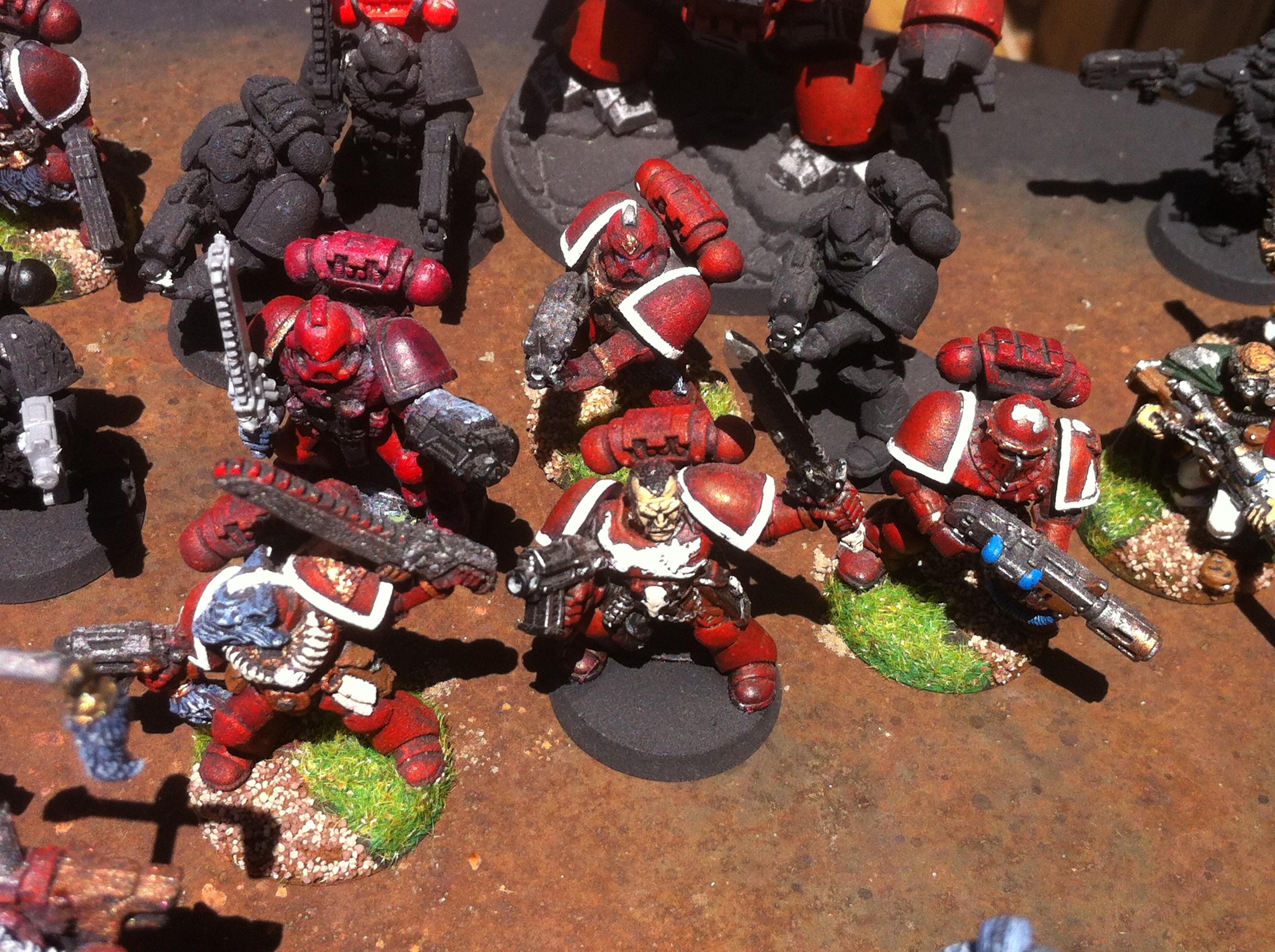 Conversion, Crazy, Dreadnought, Hands, Ih, Iron, Mad, Old, Oldhammer, Parts, Red, Sarkophagus, School, Scratch, Space, Space Marines, Wolfbrothers, Wolves