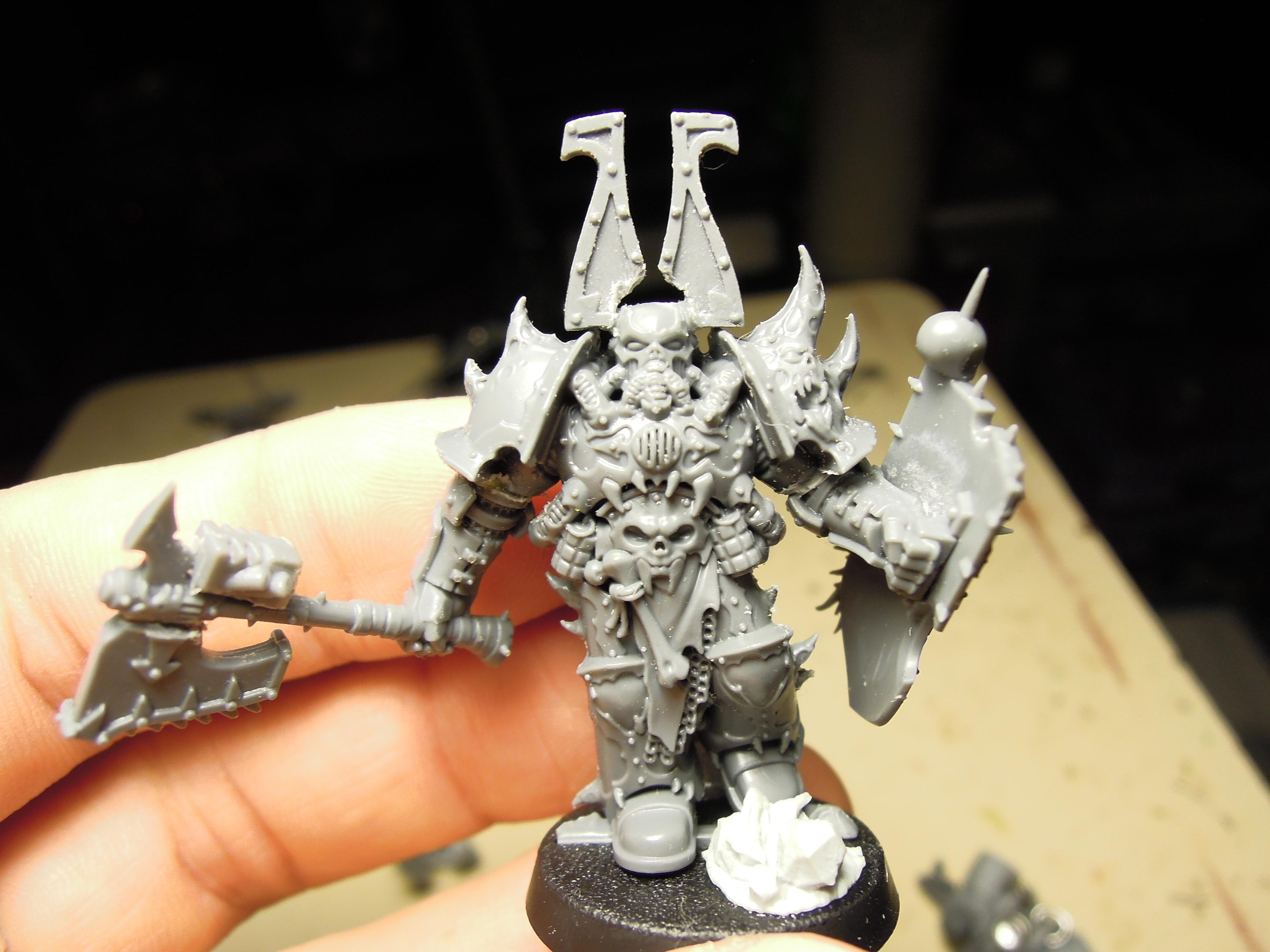 Berserk, Berserkers, Berzerk, Berzerker, Blood For The Blood God, Chain Axe, Chaos, Chaos Space Marines, Chosen, Conversion, Dark Vengeance, Heresy, Heretic Astartes, Infantry, Khorne, Shield, Skulls For Skull Throne, Traitor Legions, Warhammer 40,000, Work In Progress, World Eaters